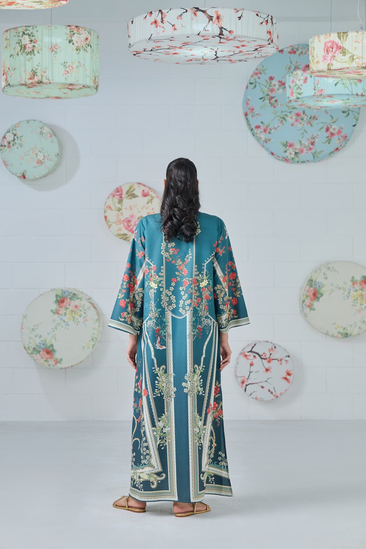 Emerald Affair Kaftan 2-Piece