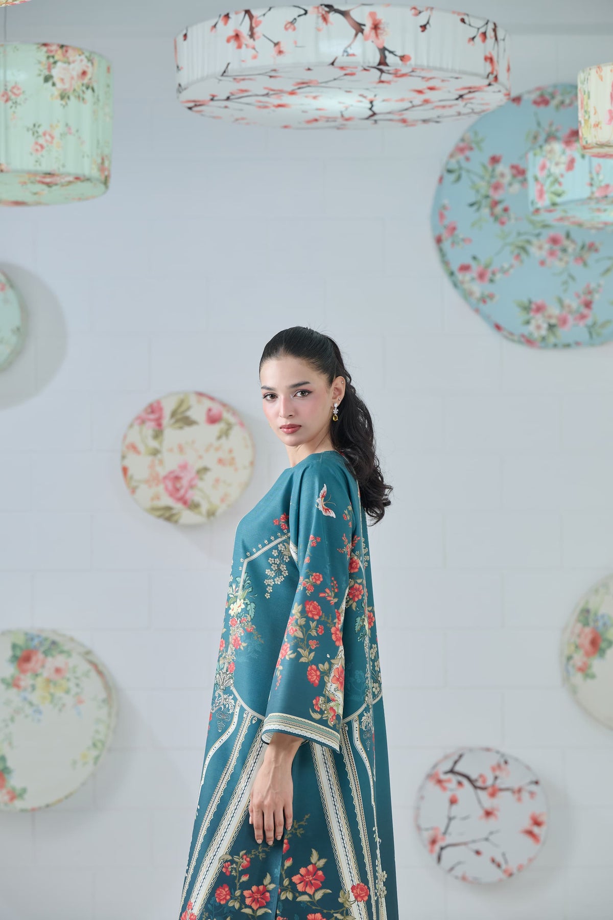 Emerald Affair Kaftan 2-Piece