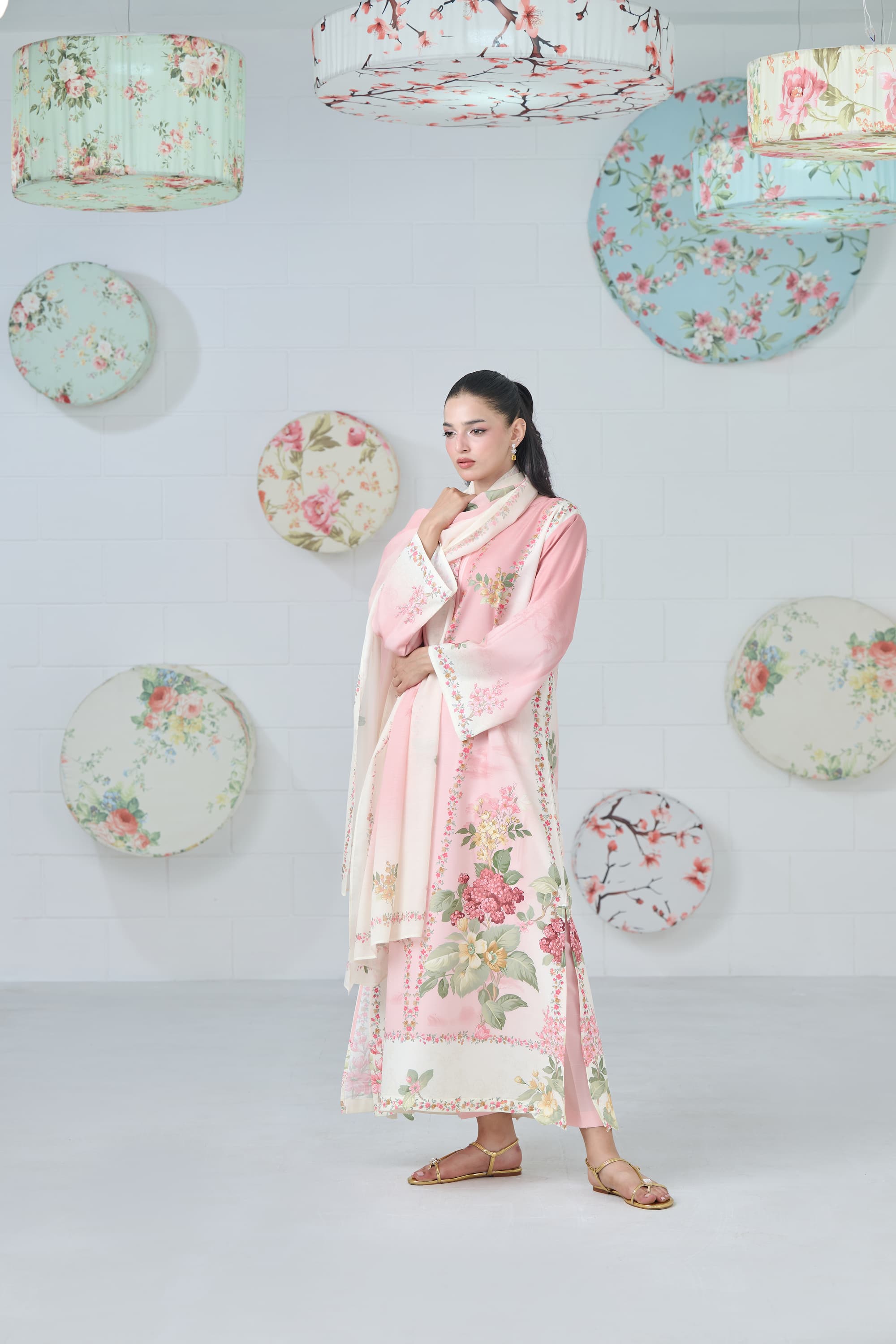 Roselle Kaftan 2-Piece