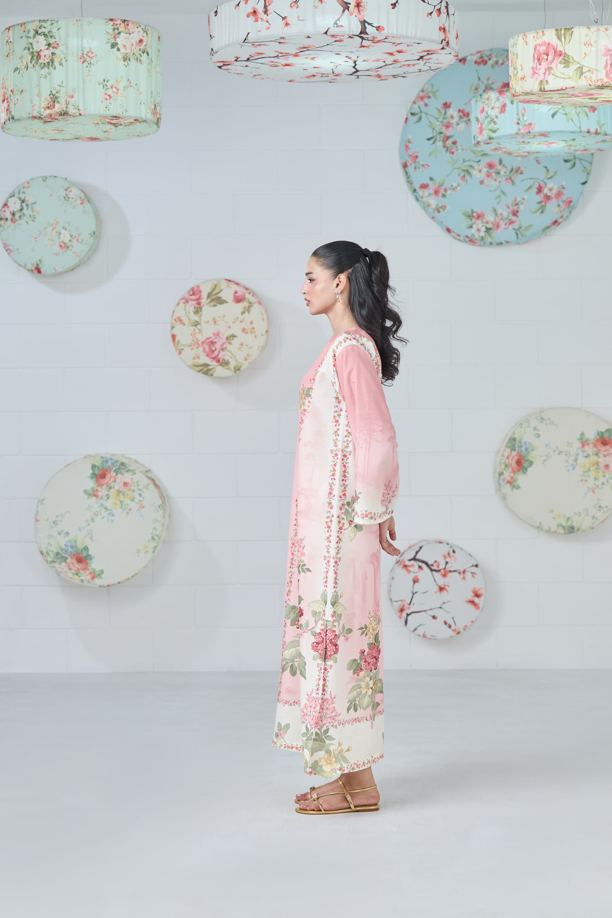 Roselle Kaftan 2-Piece