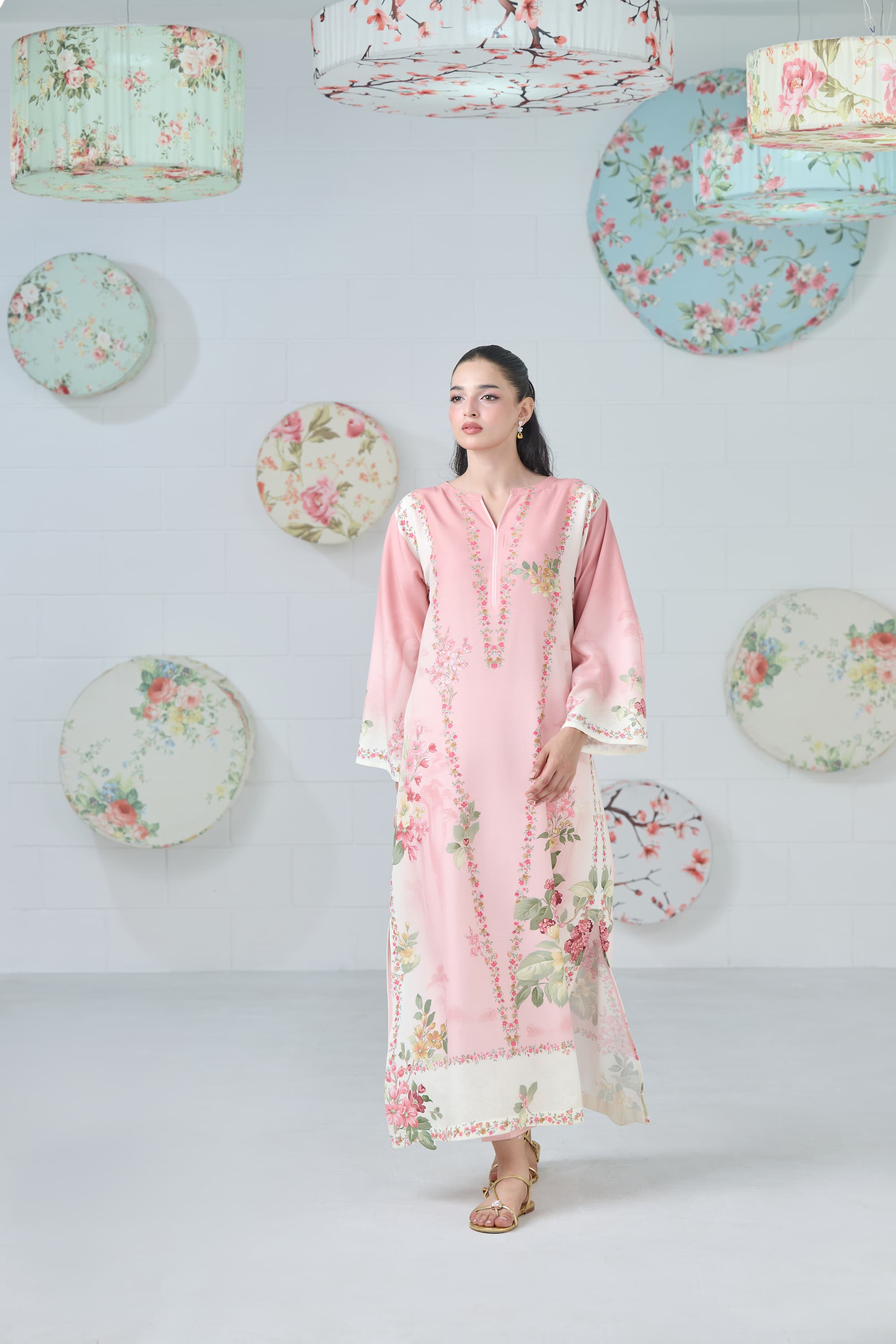 Roselle Kaftan 2-Piece