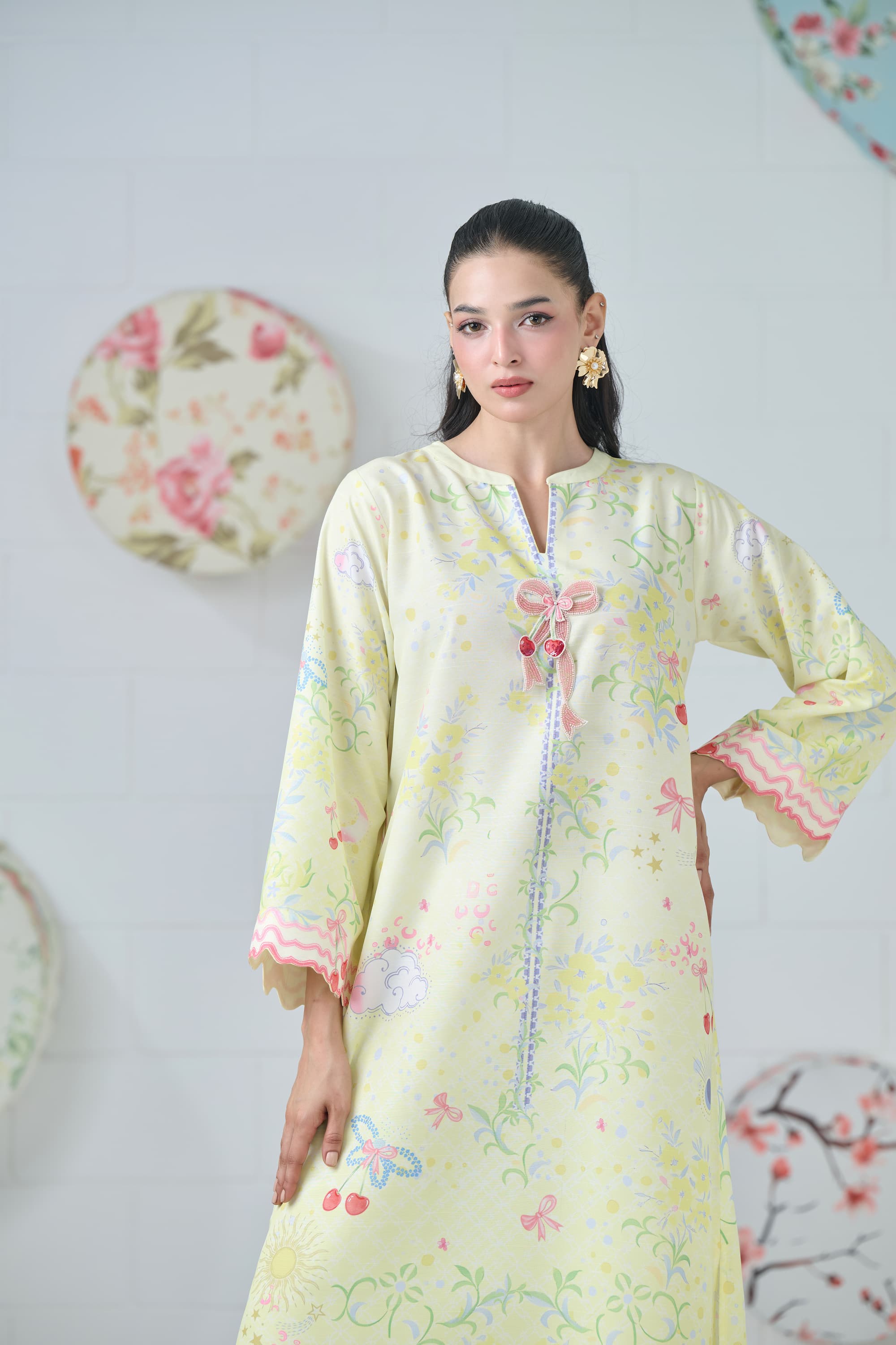 Twinkle Berry Kaftan 2-Piece