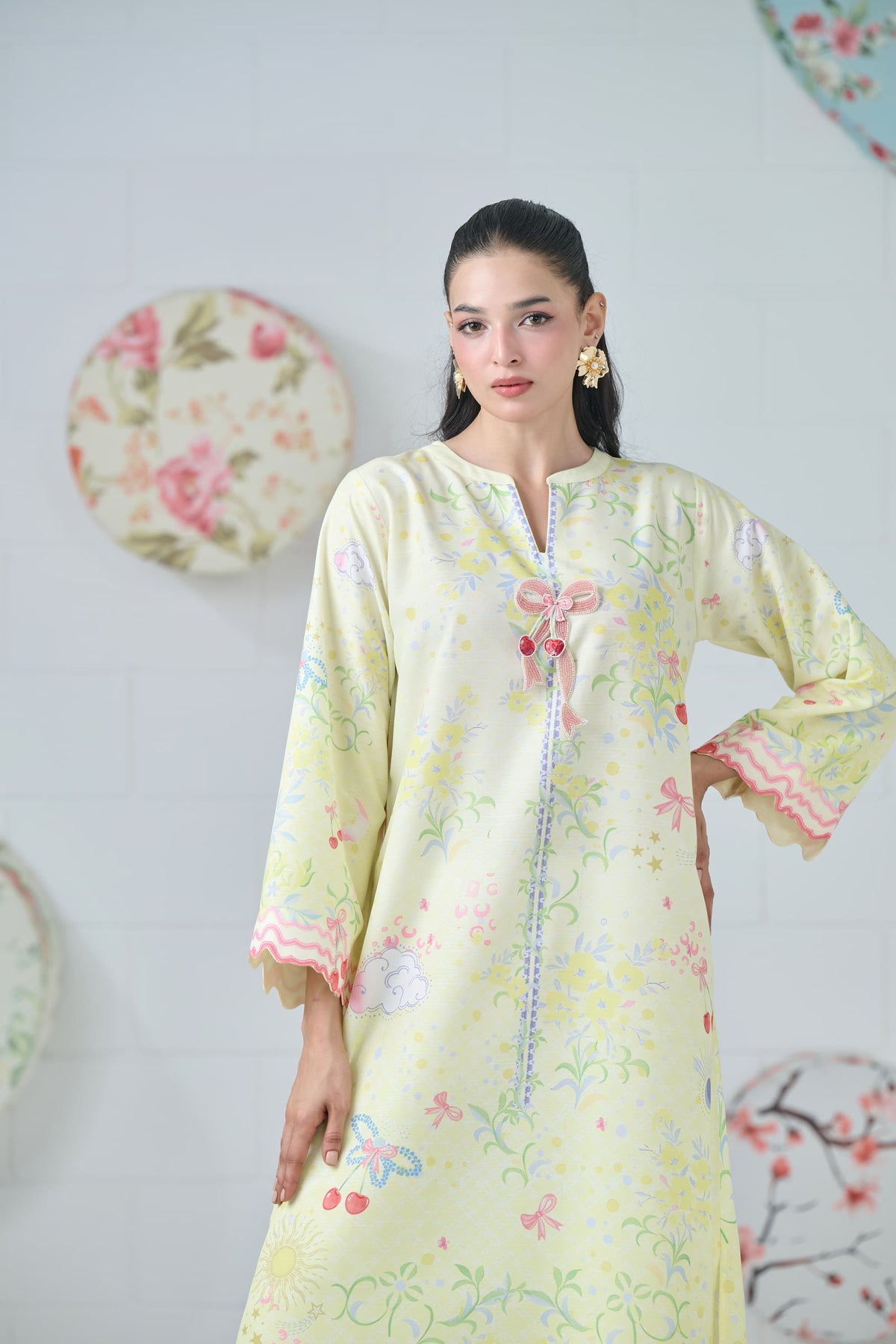 Twinkle Berry Kaftan 2-Piece