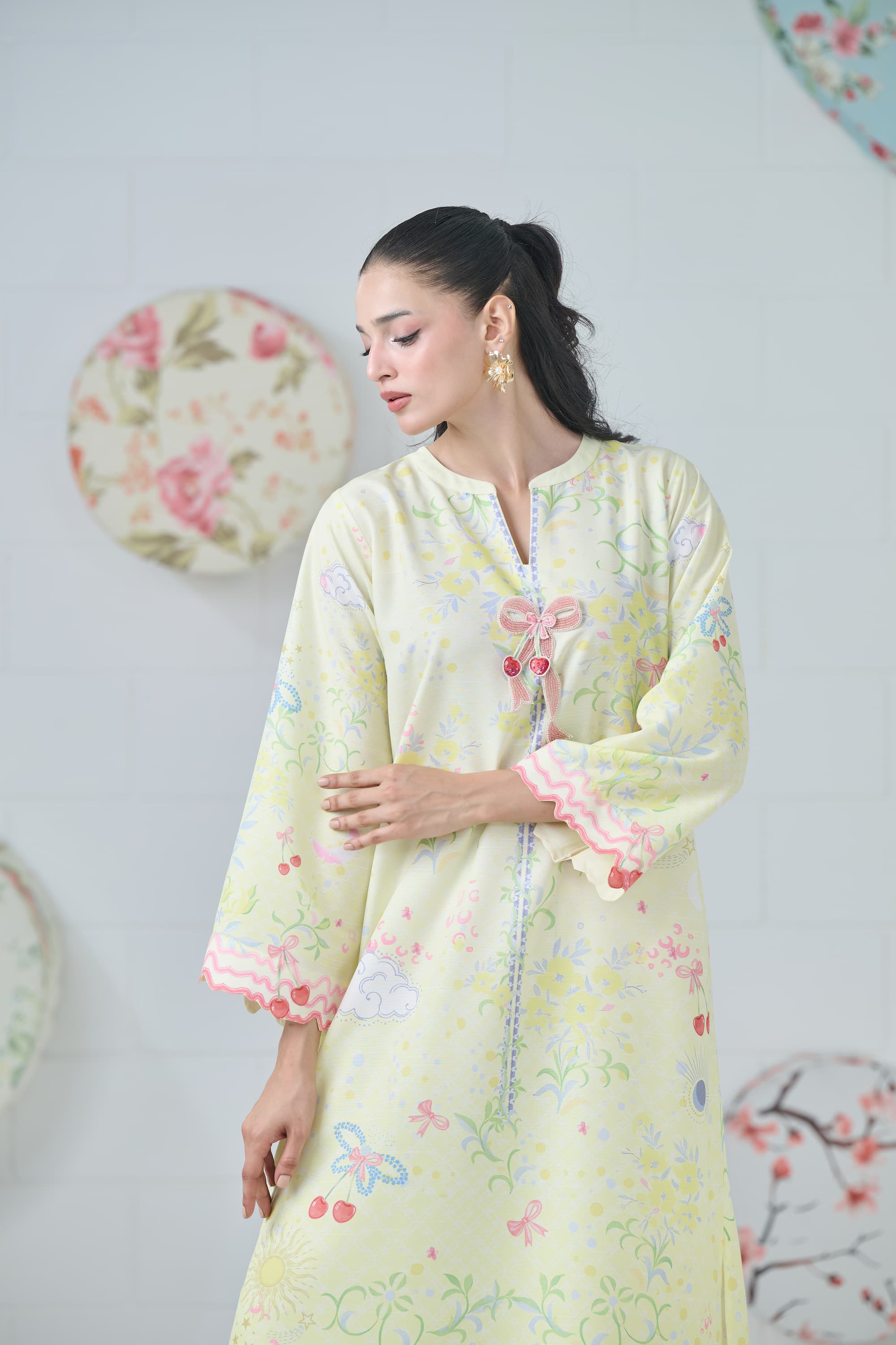 Twinkle Berry Kaftan 2-Piece