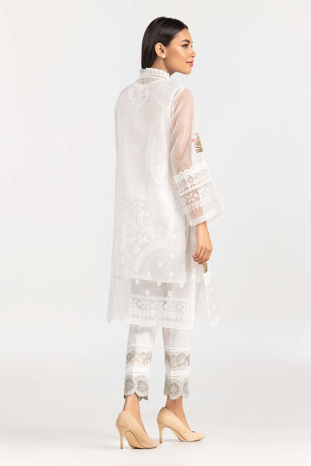 Luxury Pret Embroidered Kurta