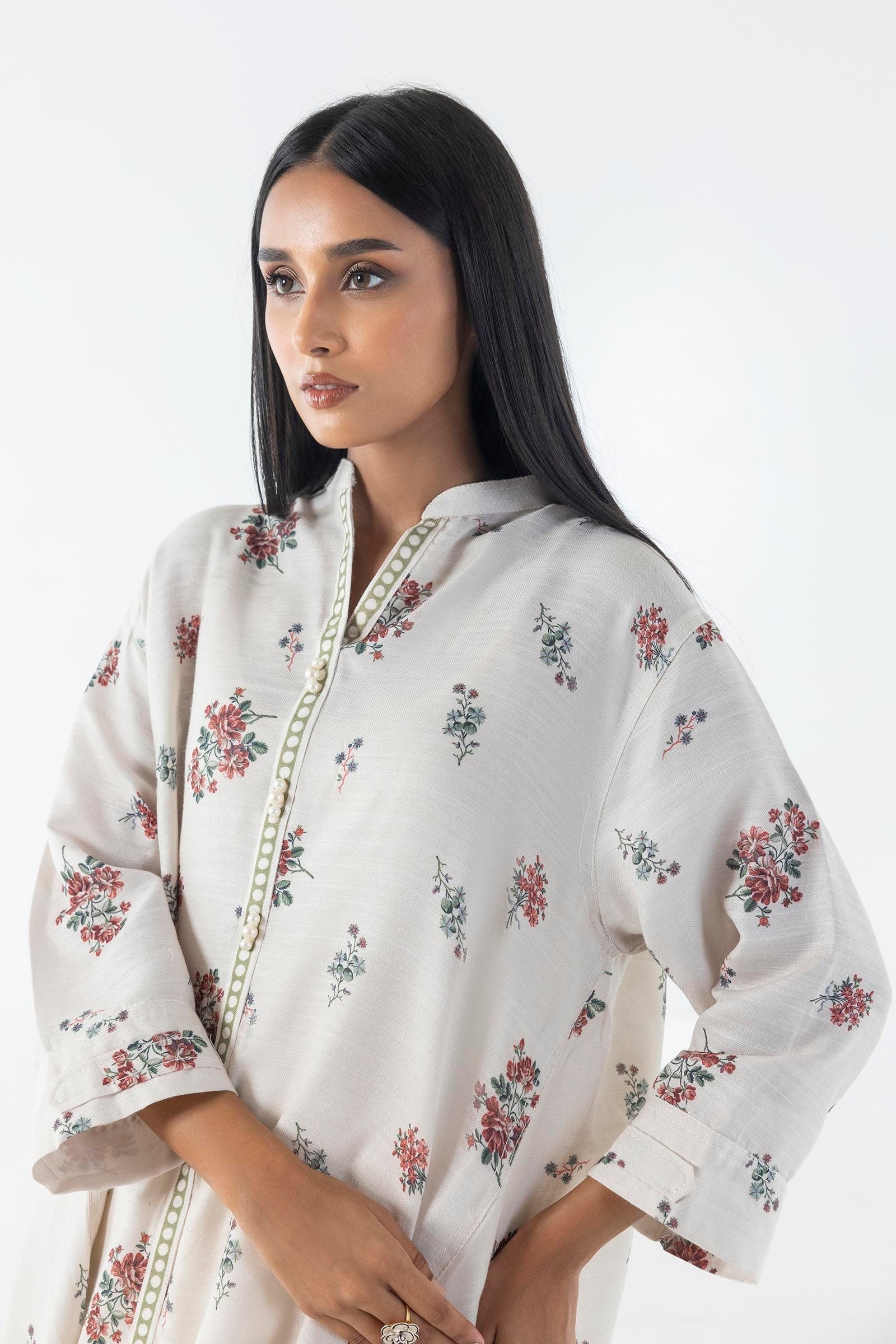 Stitched Basic Printed Shirt