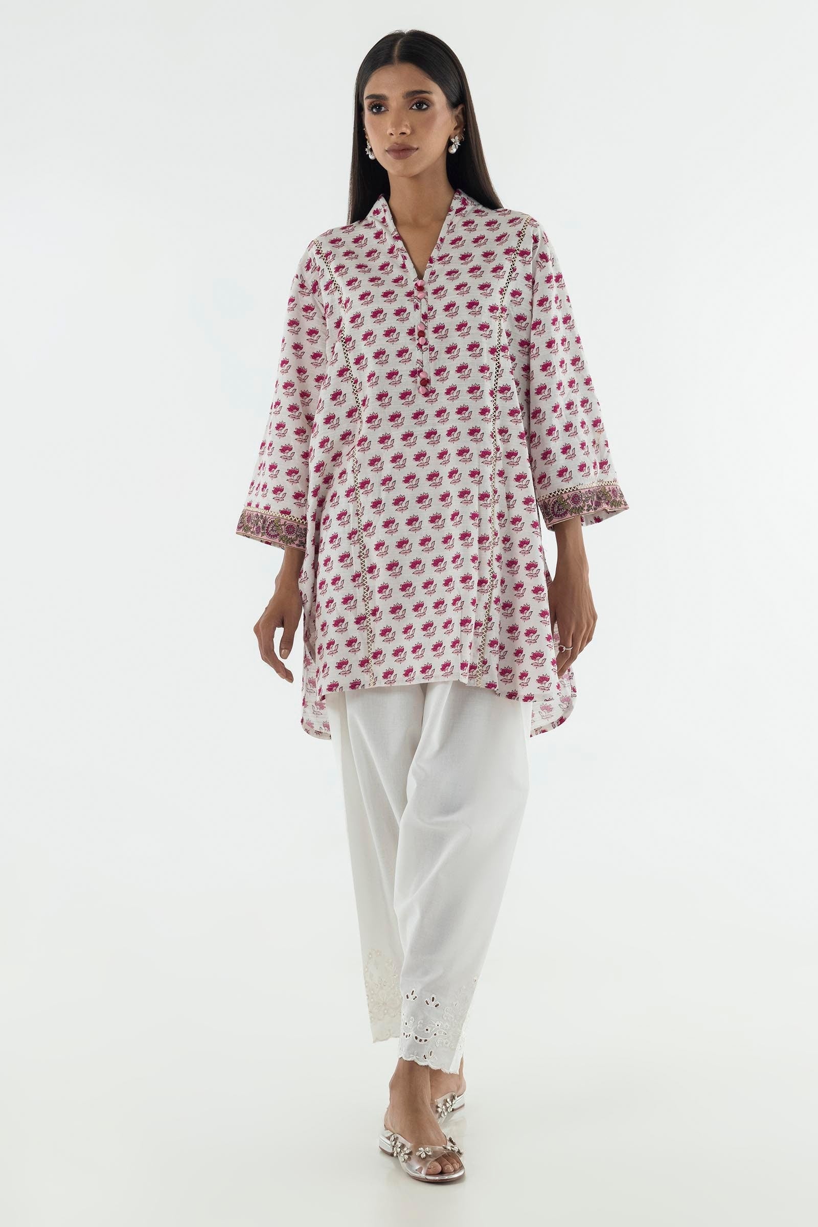Stitched Basic Printed Shirt