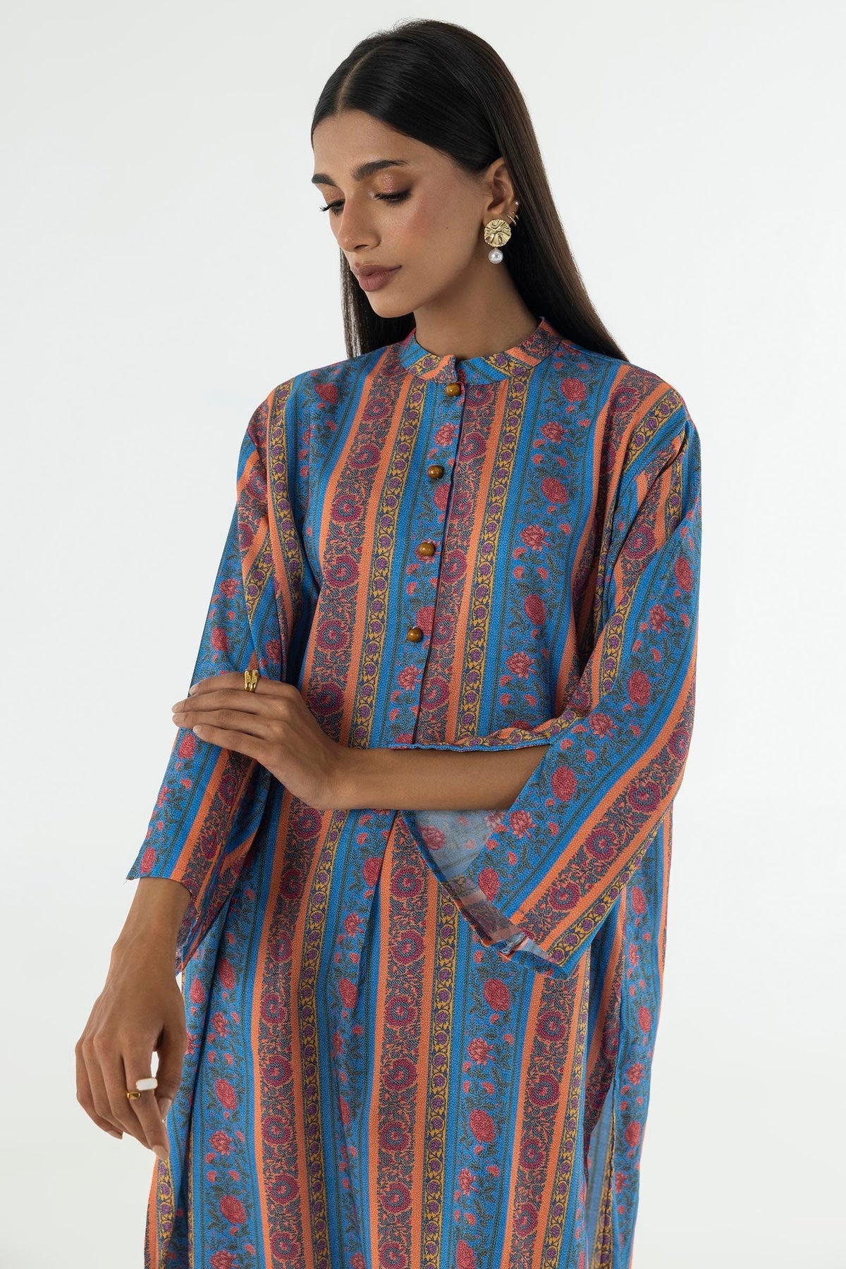 Stitched Basic Printed Shirt