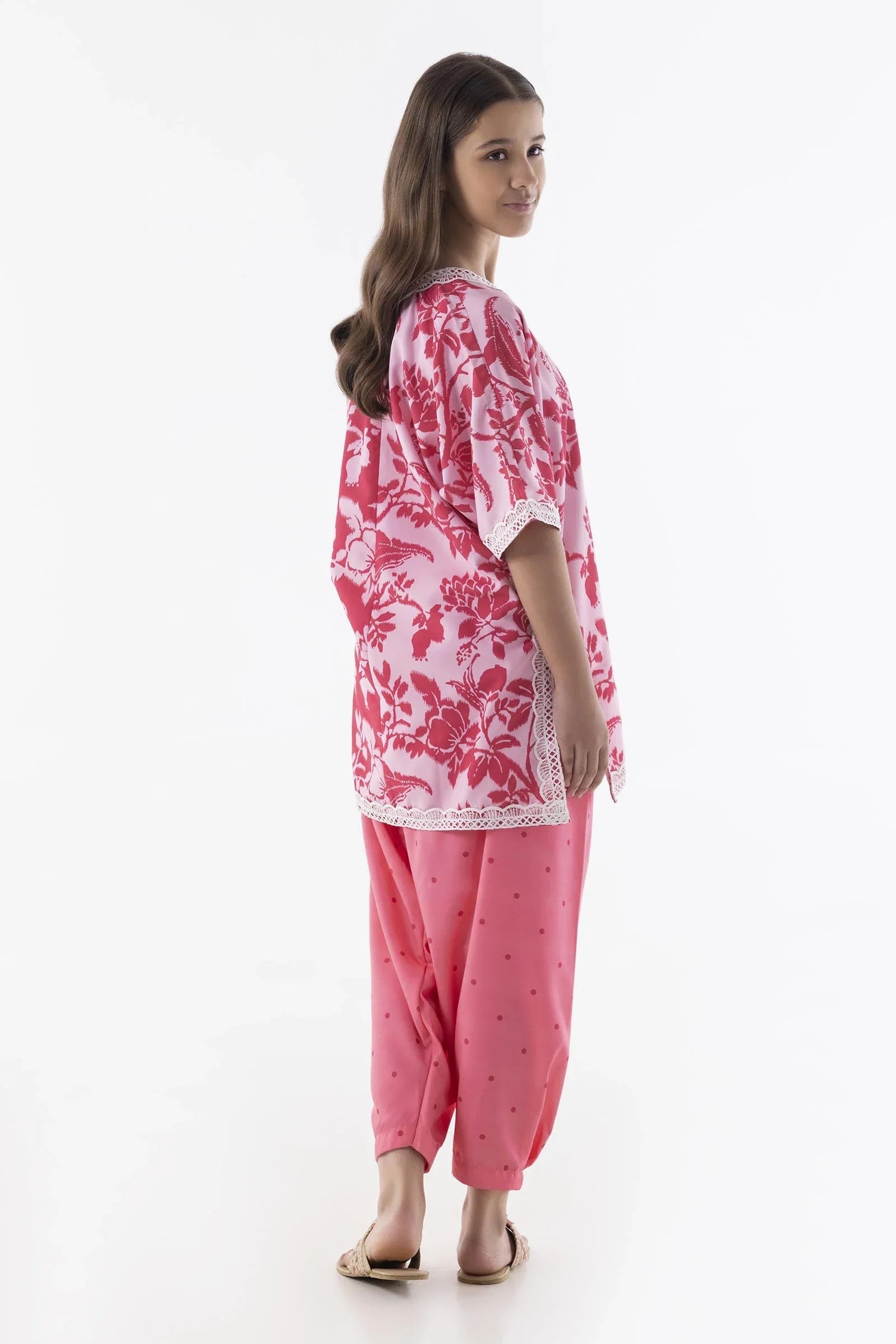 Stitched Kids Baggy Shirt + Shalwar