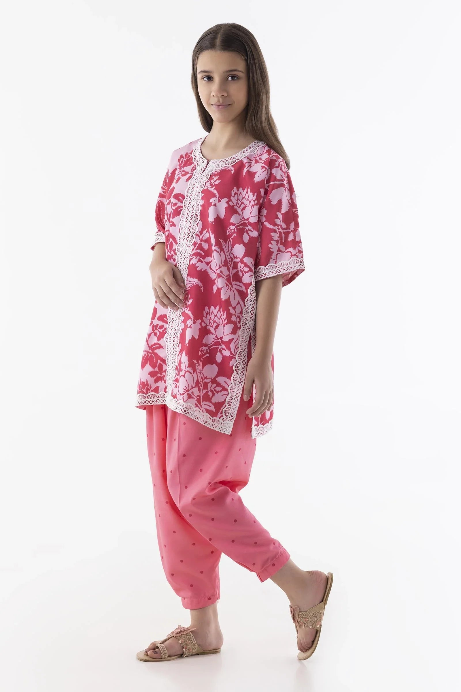 Stitched Kids Baggy Shirt + Shalwar
