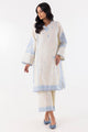 Stitched Cream Embroidered Shirt