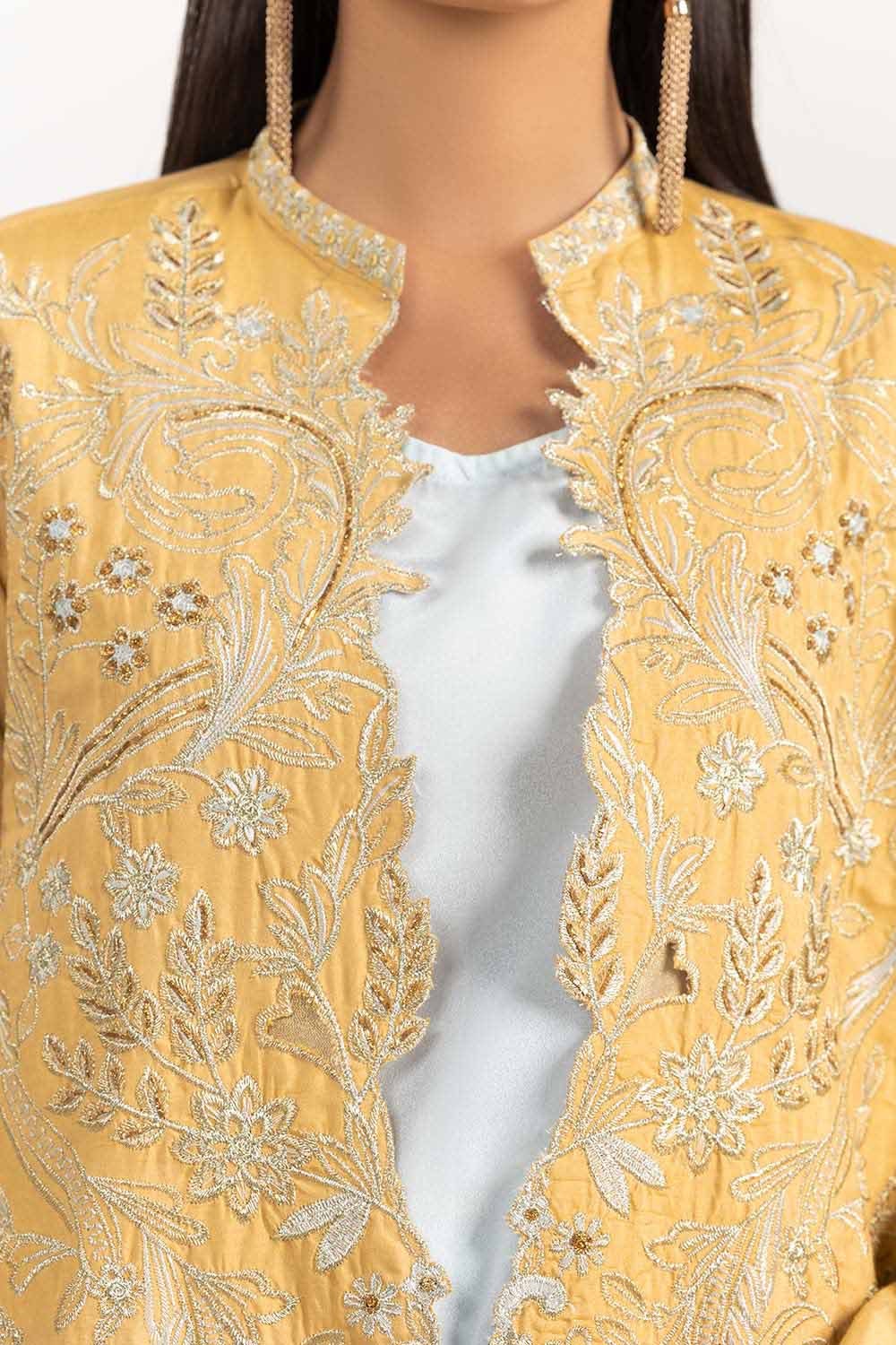 Kathan Silk Embroidered Shirt With Pants