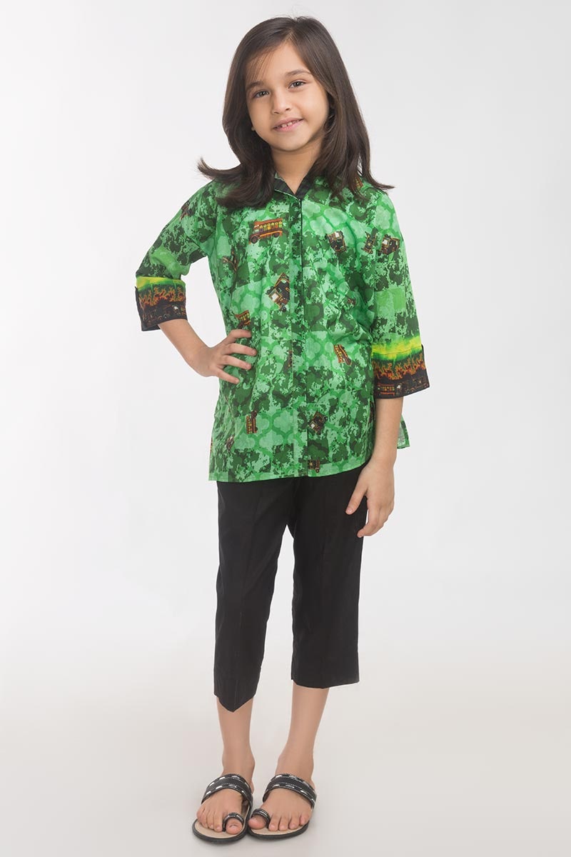 Lawn Shirt GLS-19-241 DP KIDSs