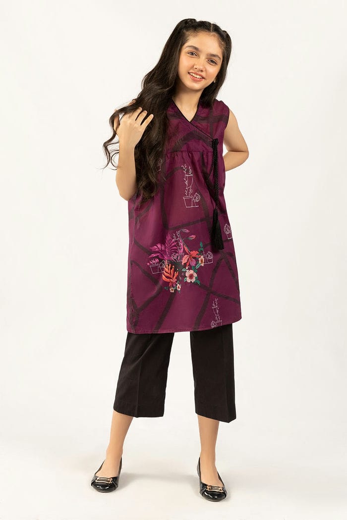 Digital Printed Cotton Shirt GLS-21-169 DP KIDS