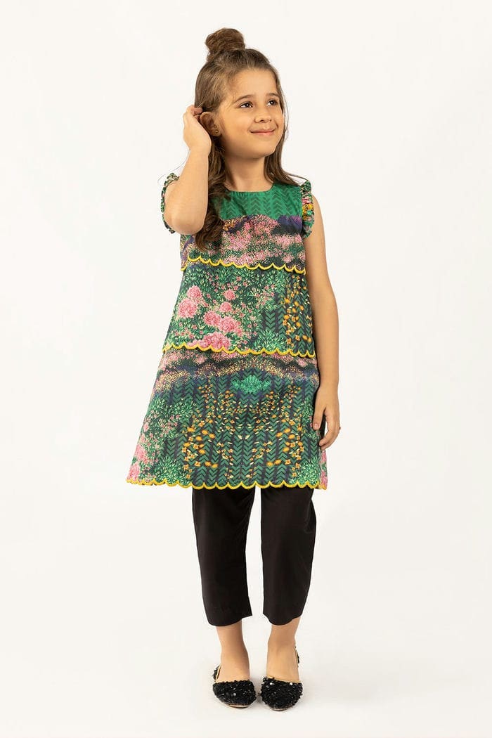 Digital Printed Cotton Shirt GLS-21-179 DP KIDS