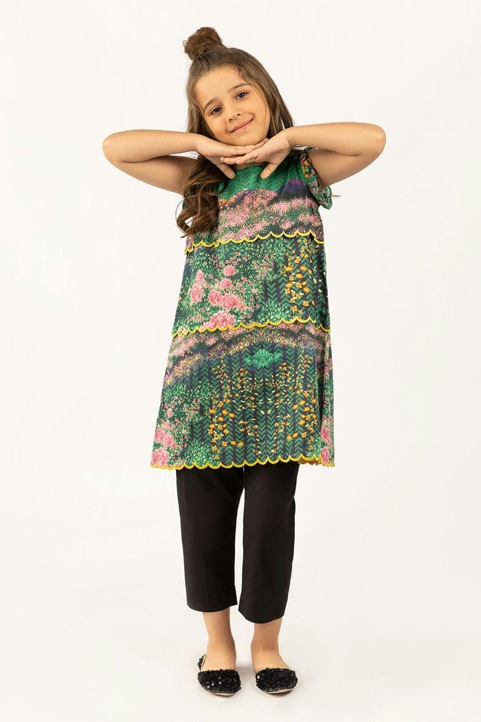 Digital Printed Cotton Shirt GLS-21-179 DP KIDS