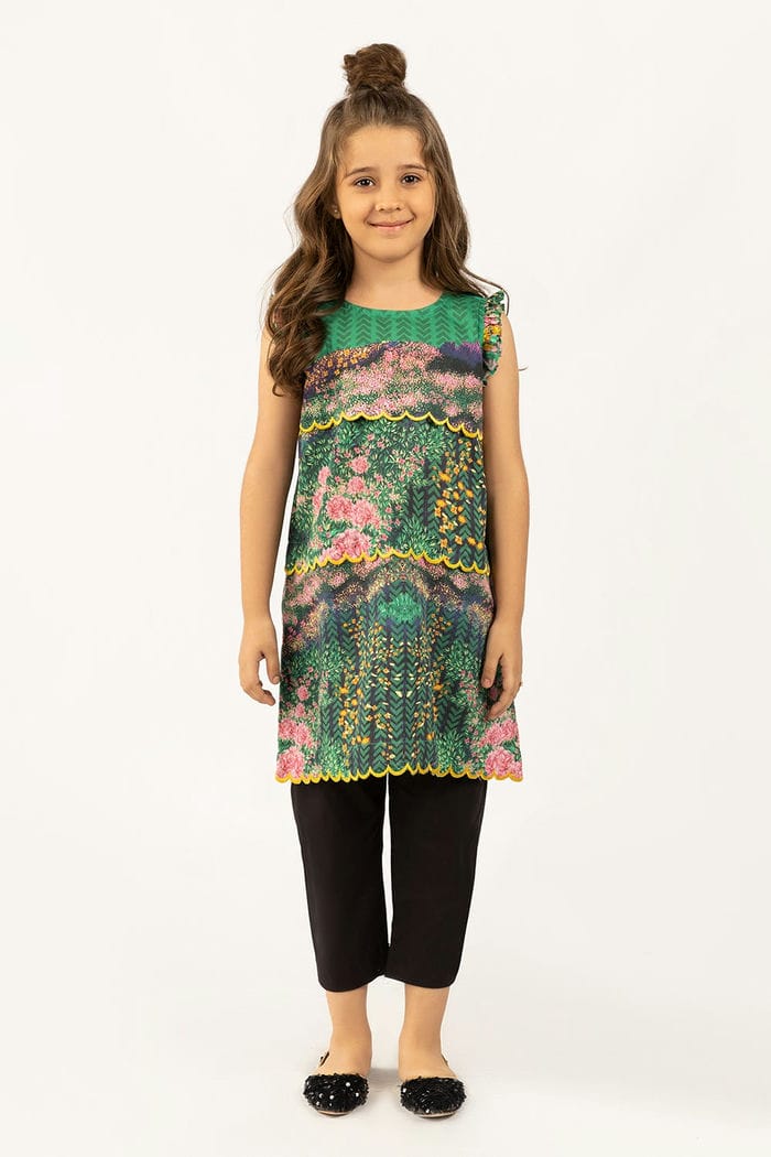 Digital Printed Cotton Shirt GLS-21-179 DP KIDS