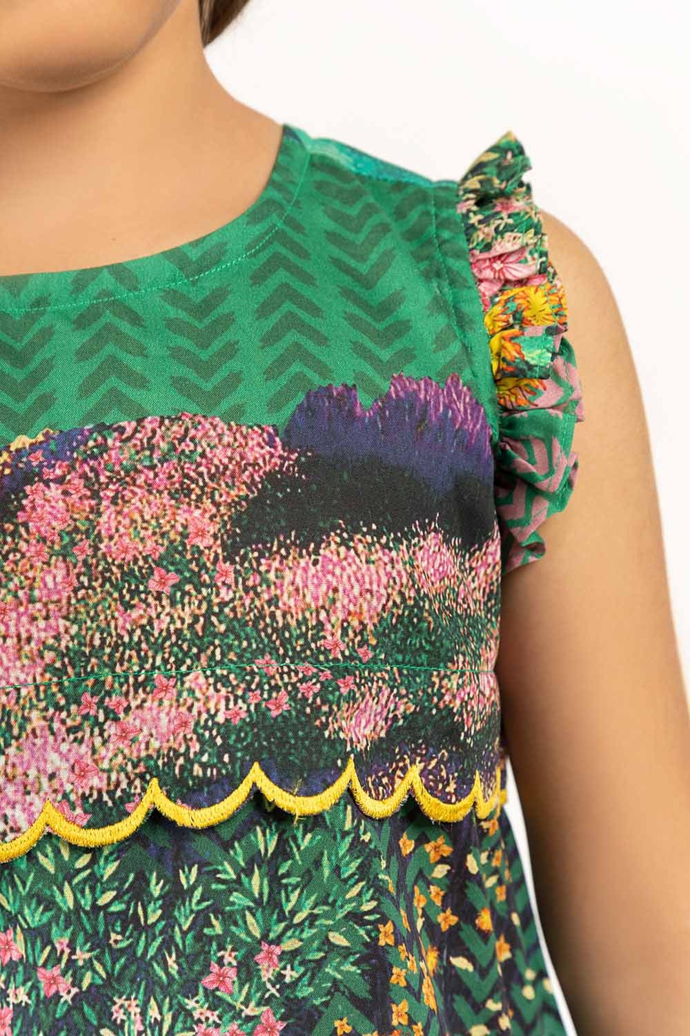 Digital Printed Cotton Shirt GLS-21-179 DP KIDS