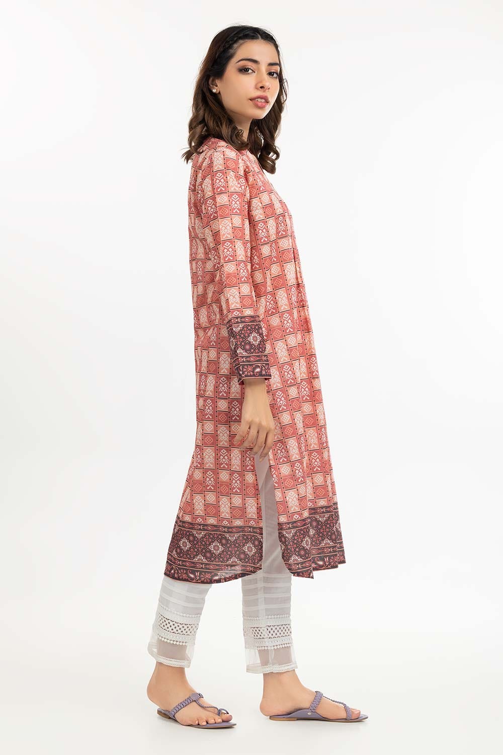 Digital Printed Cambric Shirt