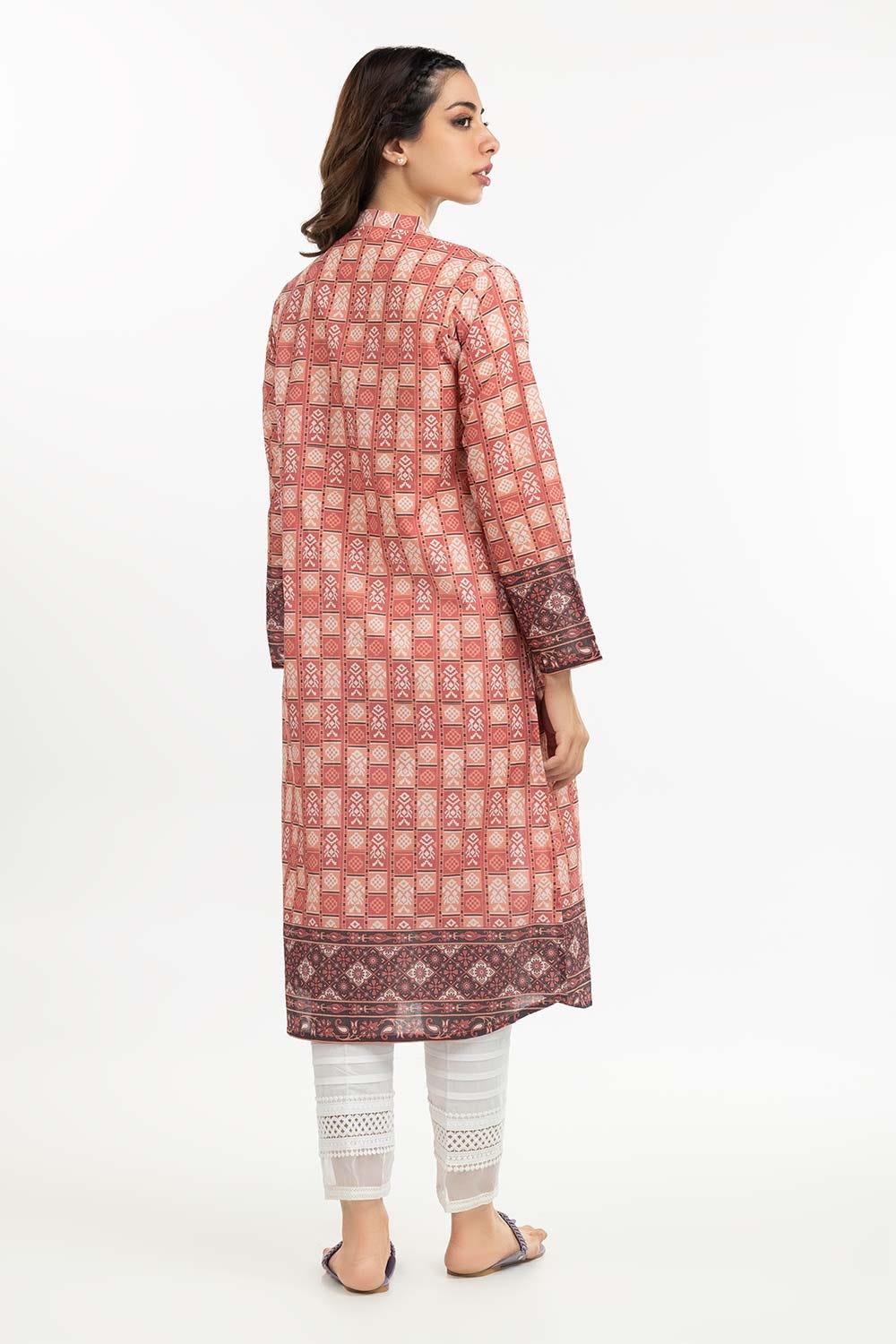 Digital Printed Cambric Shirt