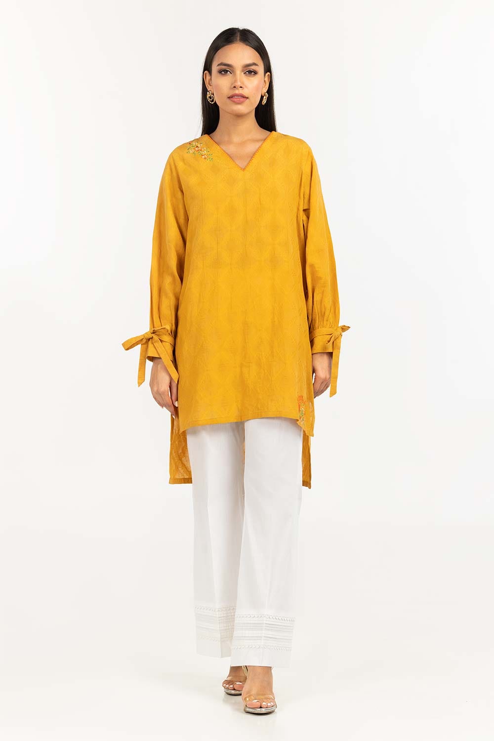 Embroidered Jacquard Shirt