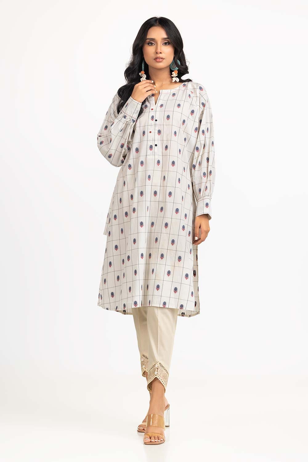 Jacquard Embellished Shirt