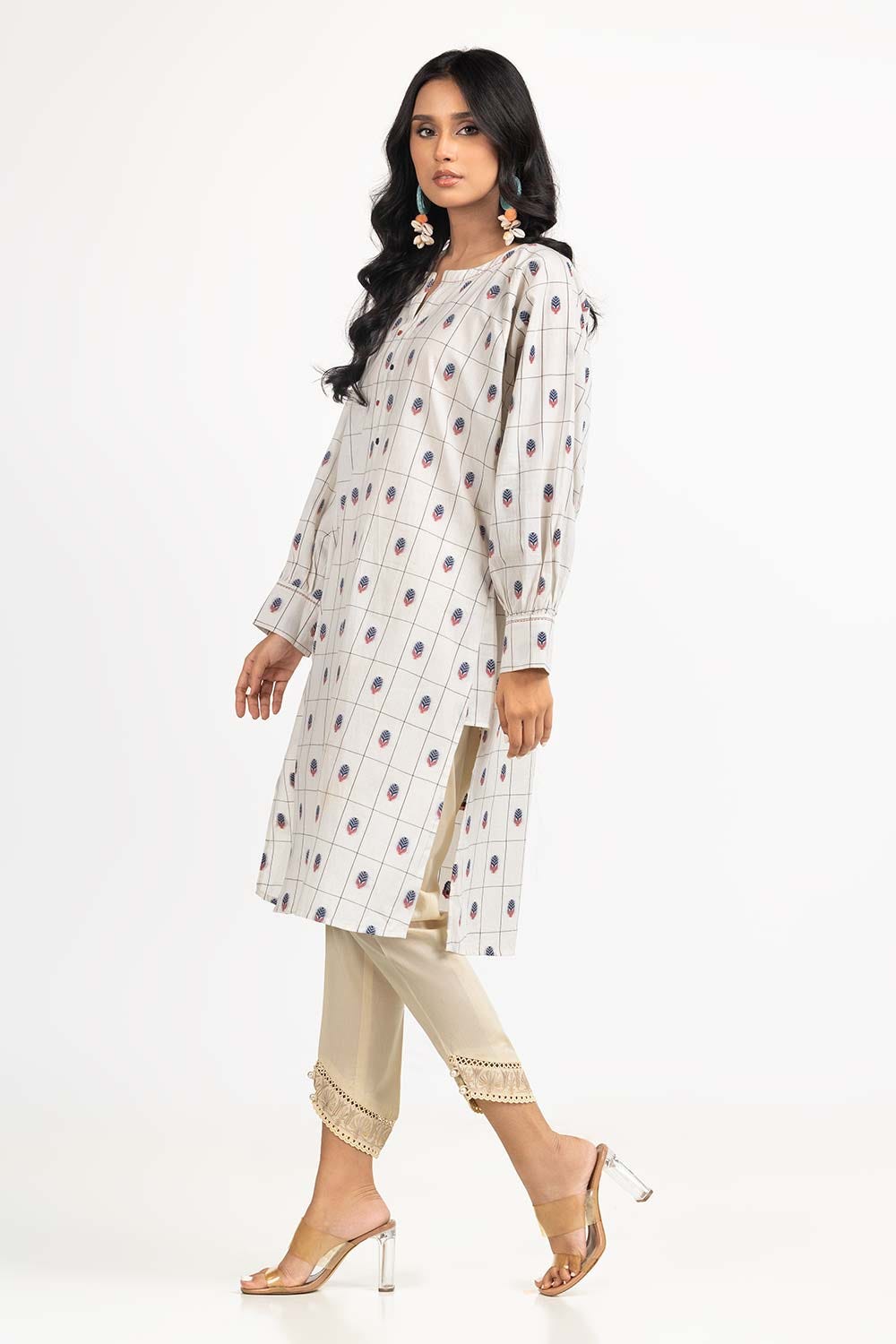 Jacquard Embellished Shirt