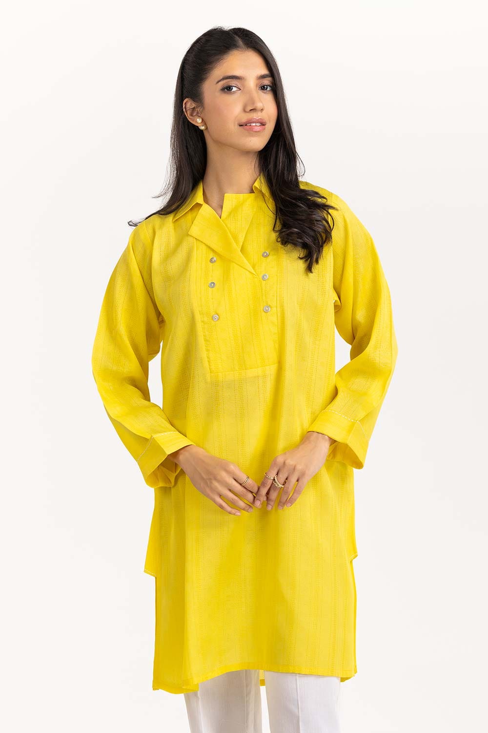 Dyed Jacquard Shirt