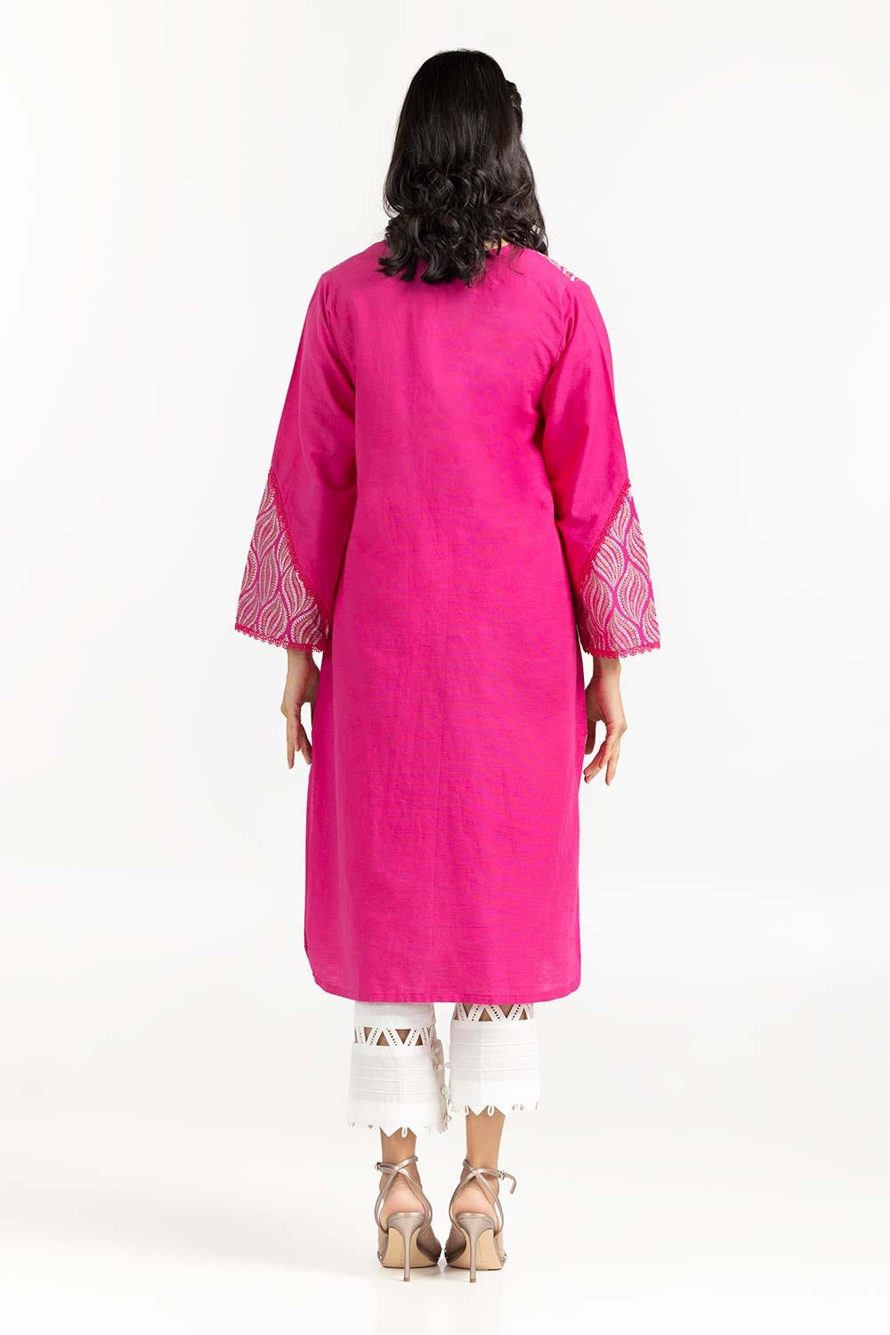 Screen Printed Khaddar Shirt
