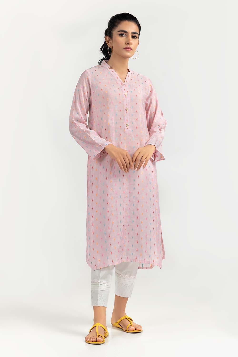 Paper Cotton Jacquard Shirt