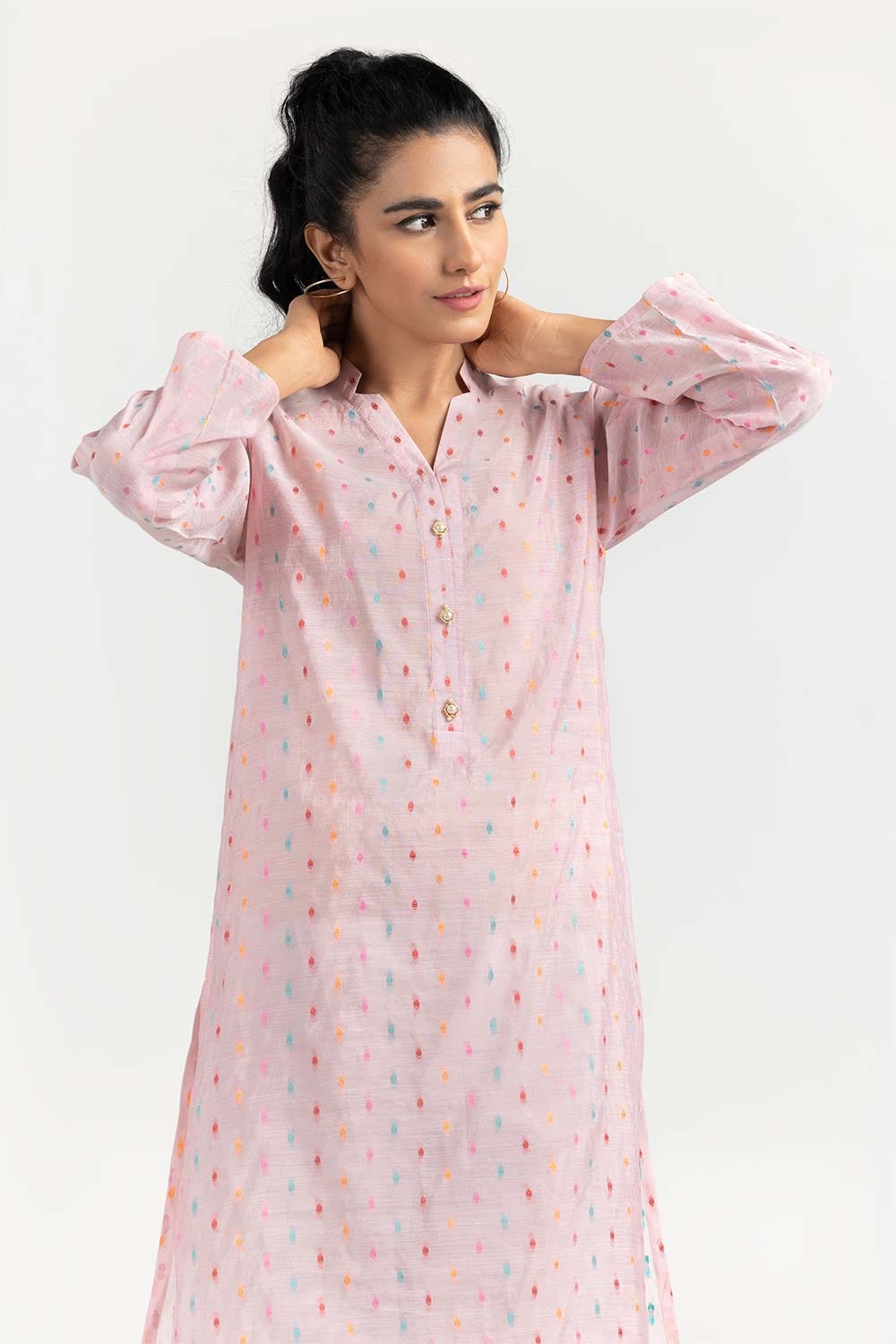 Paper Cotton Jacquard Shirt