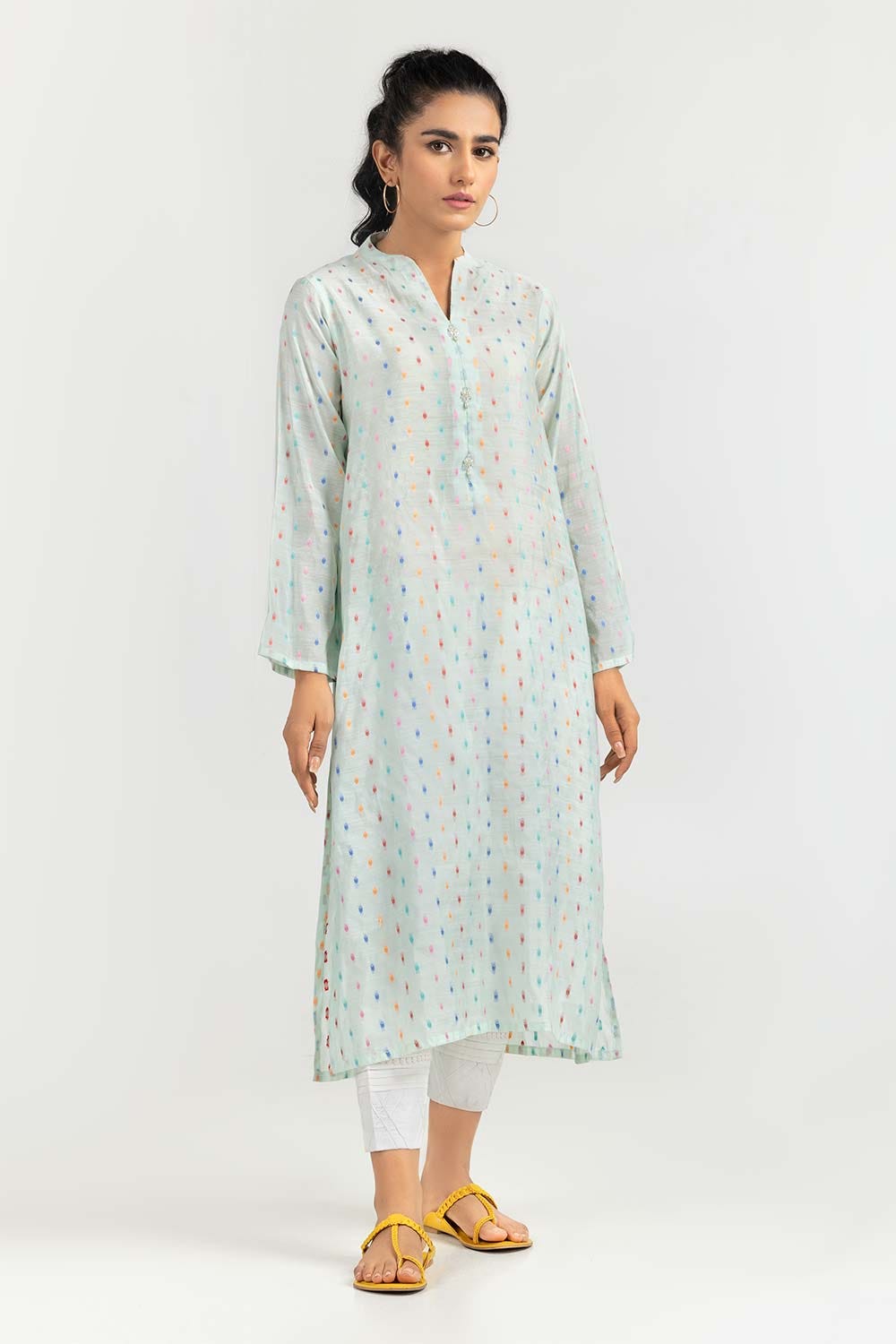 Paper Cotton Jacquard Shirt
