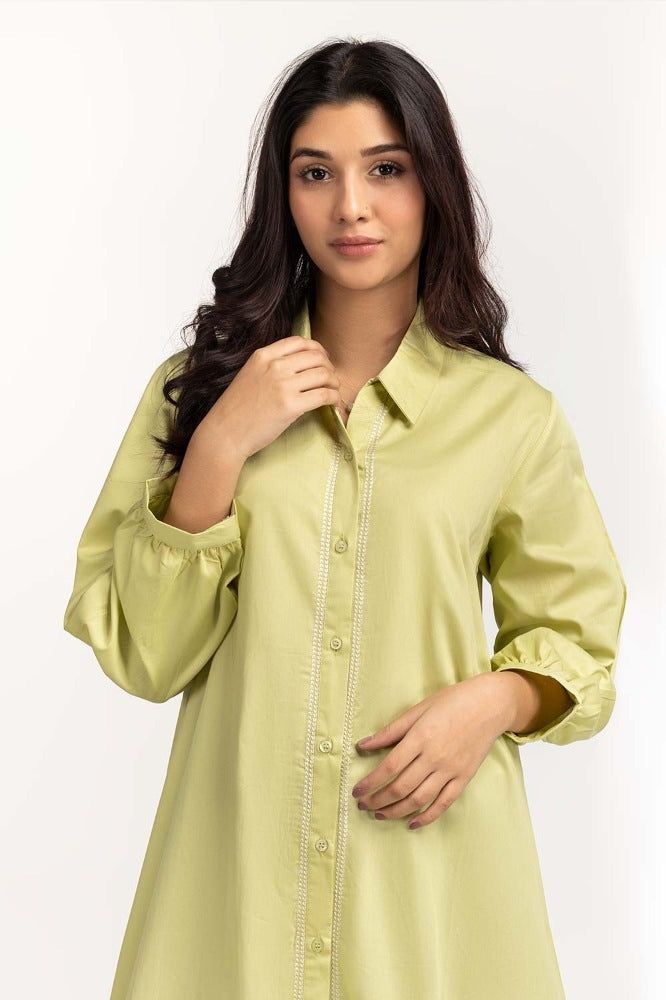 Green Basic Dress