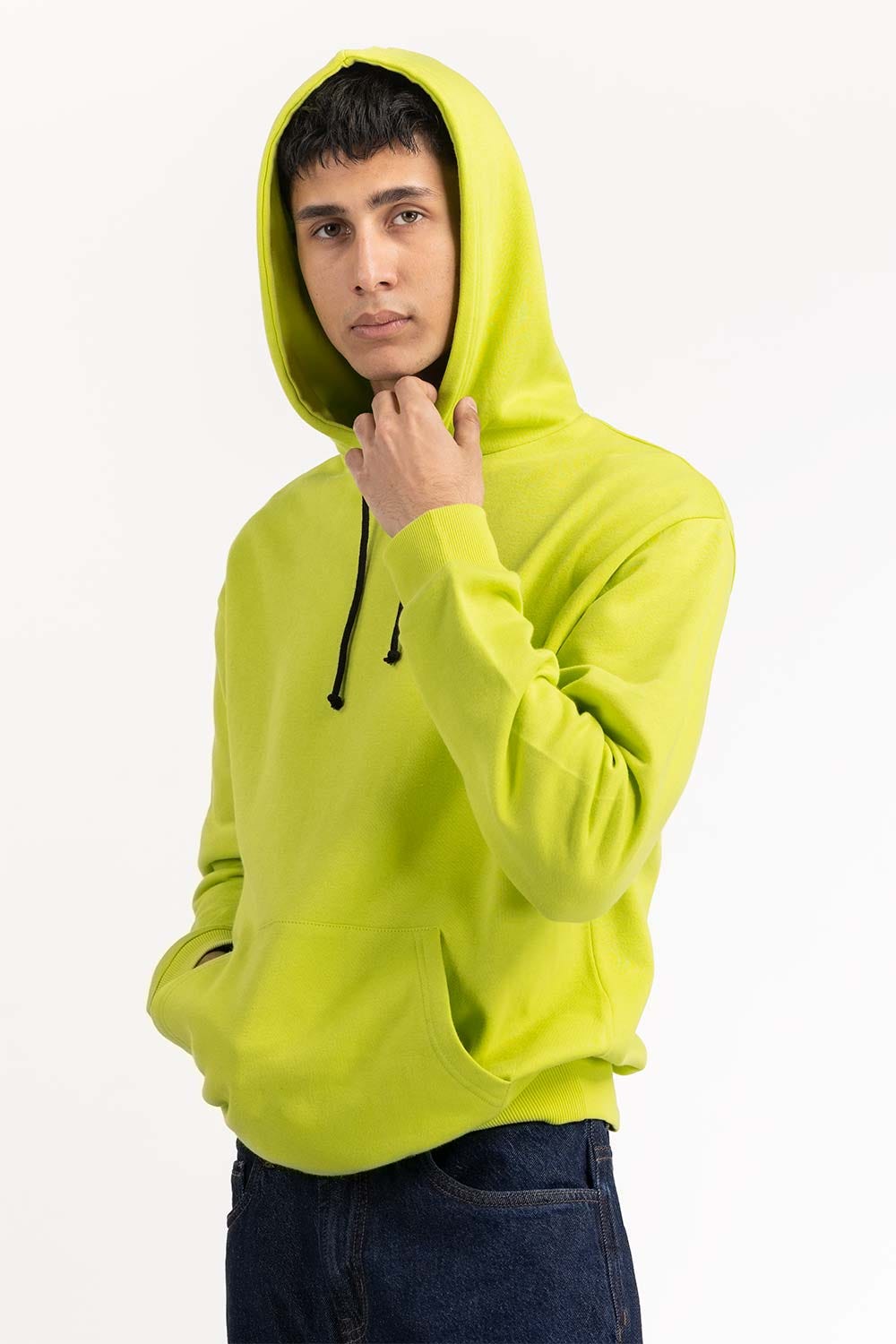 Green Basic Hoodie