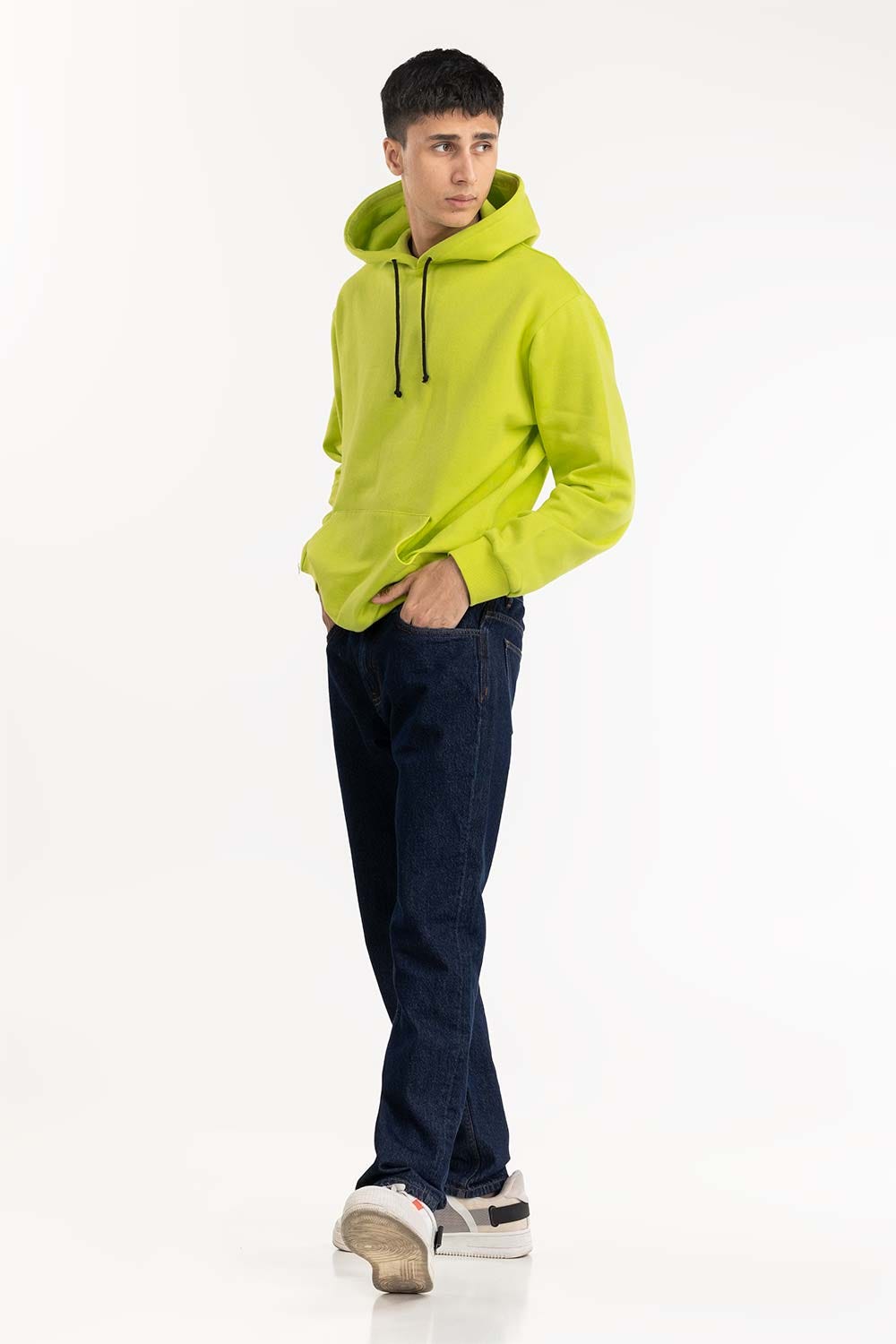 Green Basic Hoodie