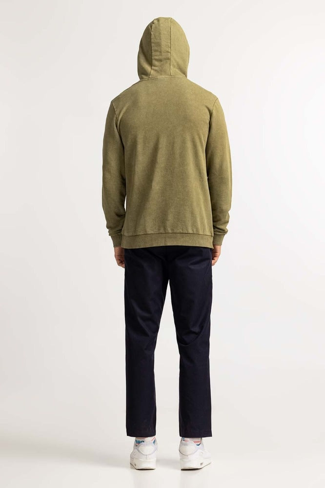 Green Pullover Hoodie