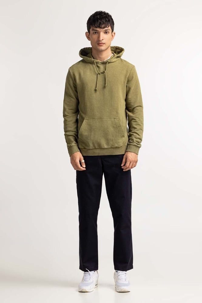 Green Pullover Hoodie