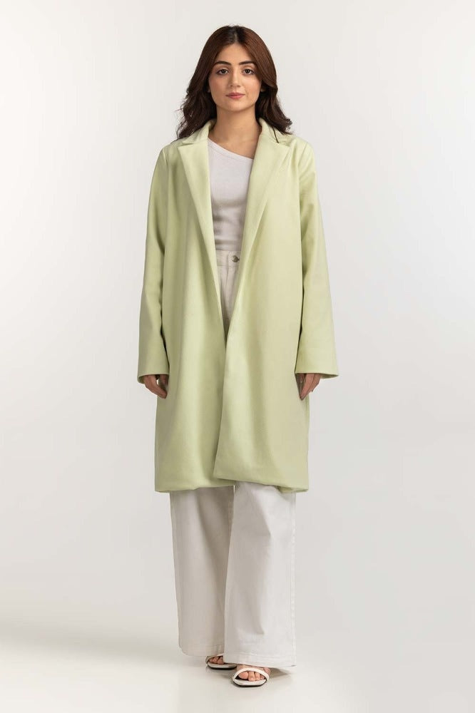 Green Basic Jacket