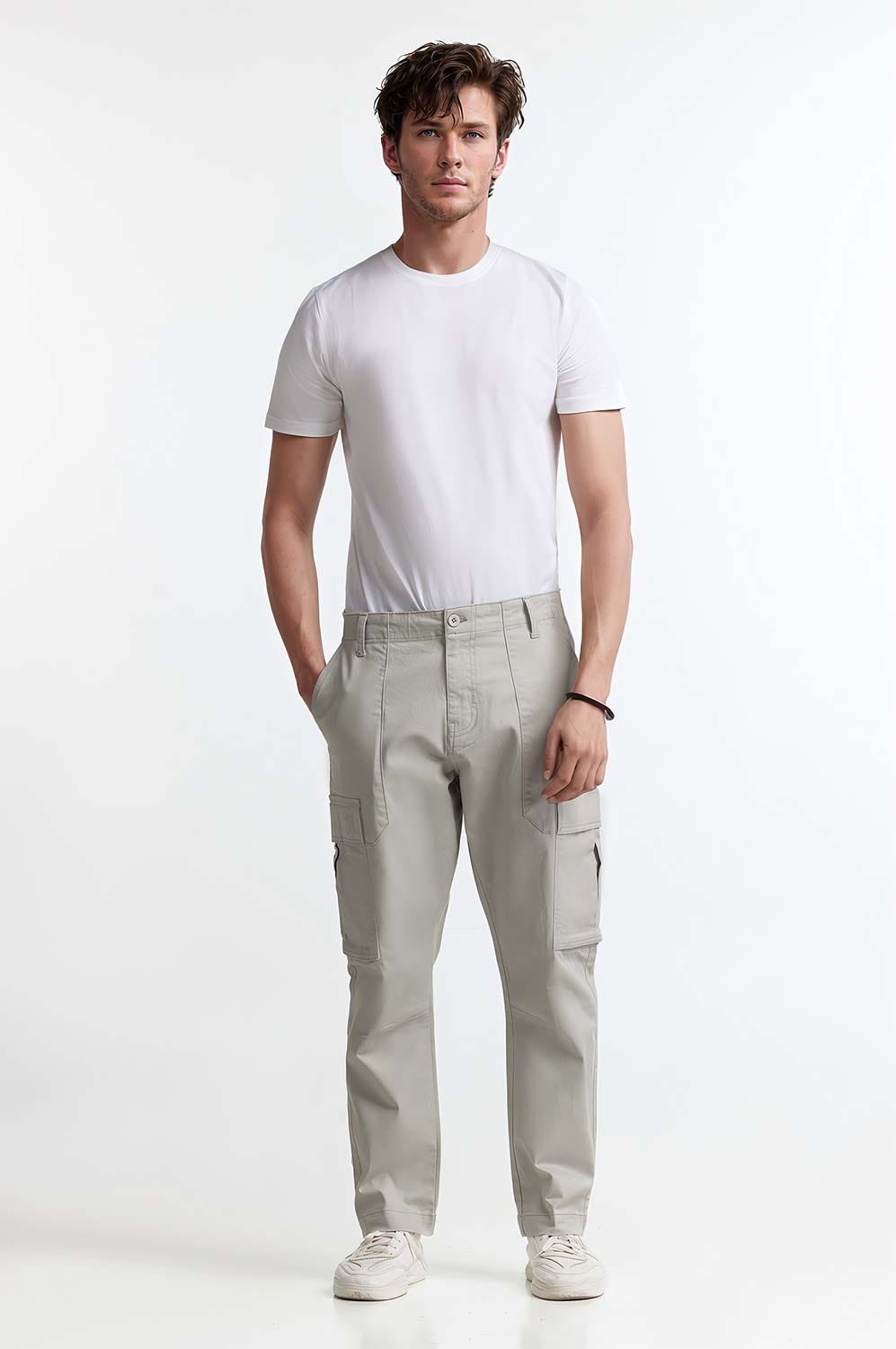 Grey Basic Trouser