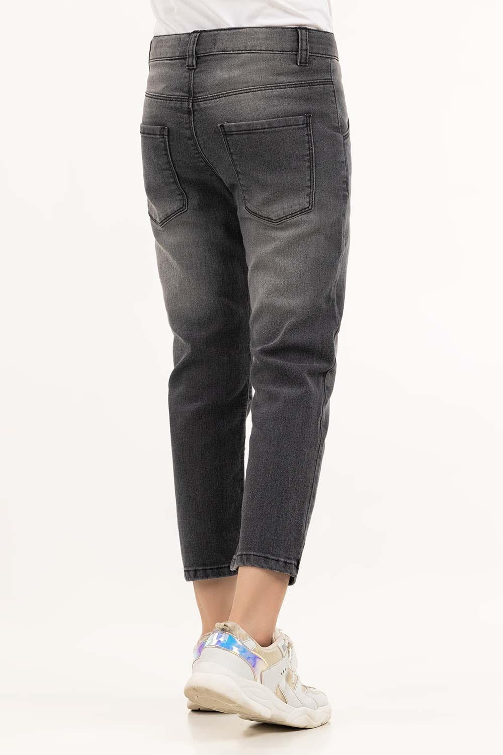Junior Girl Grey Denim Jeans