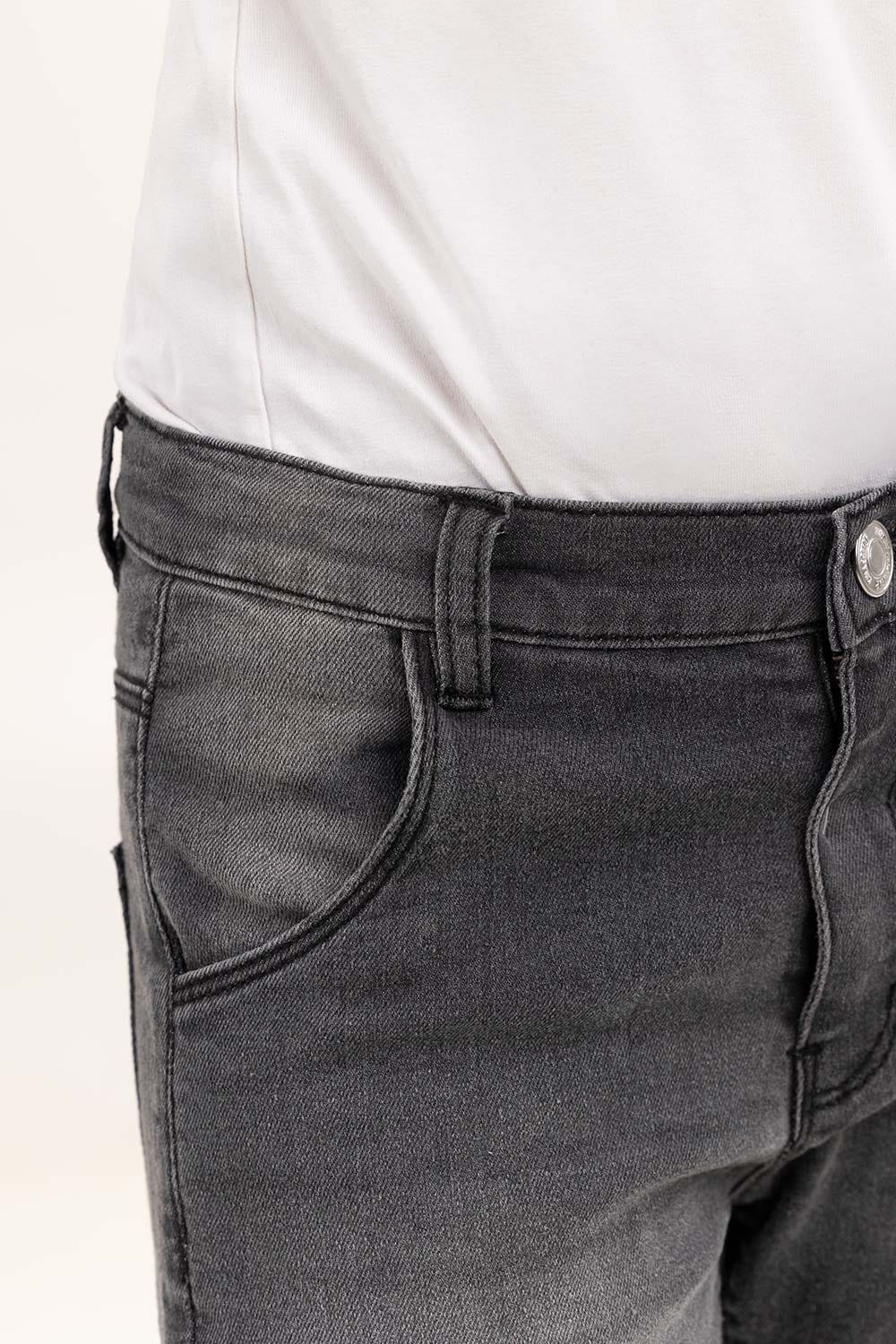Junior Girl Grey Denim Jeans
