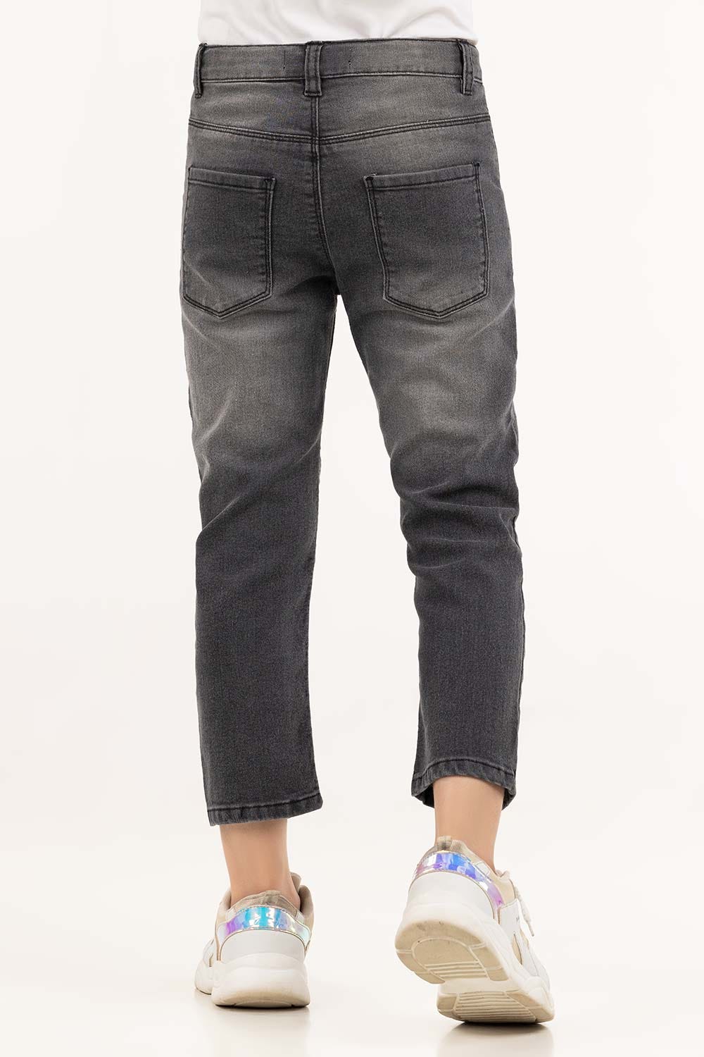 Junior Girl Grey Denim Jeans