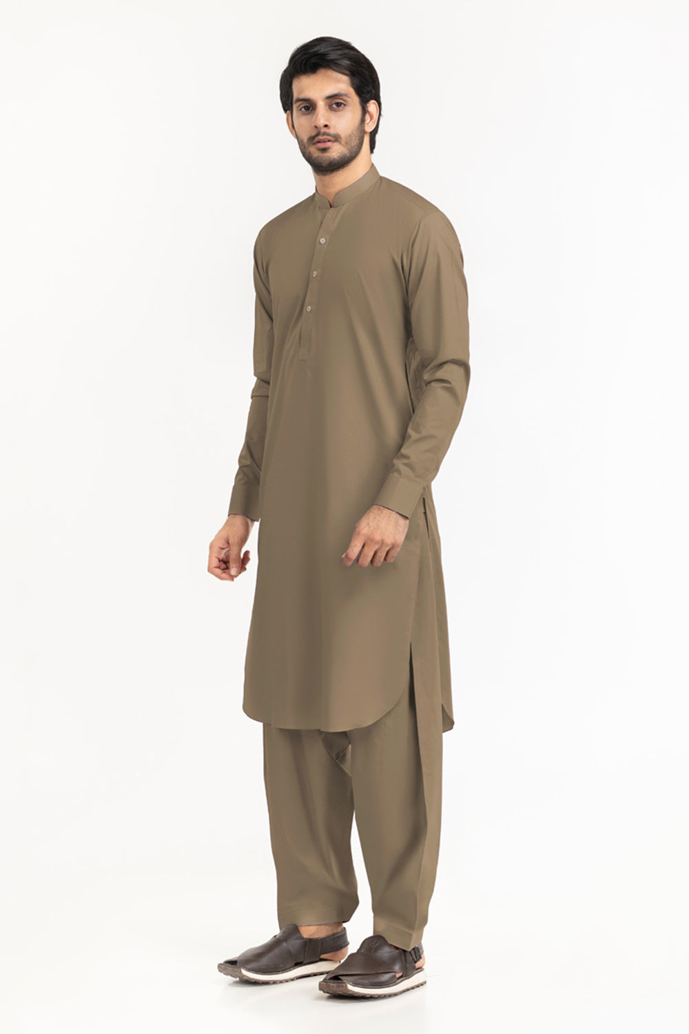 Gul Capri Latha Unstitched Fabric Cotton-Lf