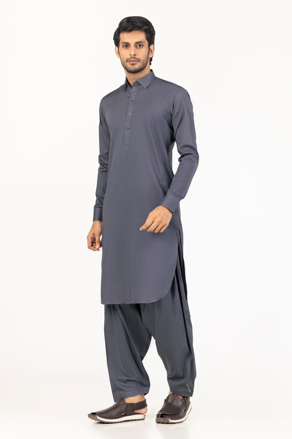 Gul Capri Latha Unstitched Fabric Cotton-Lf