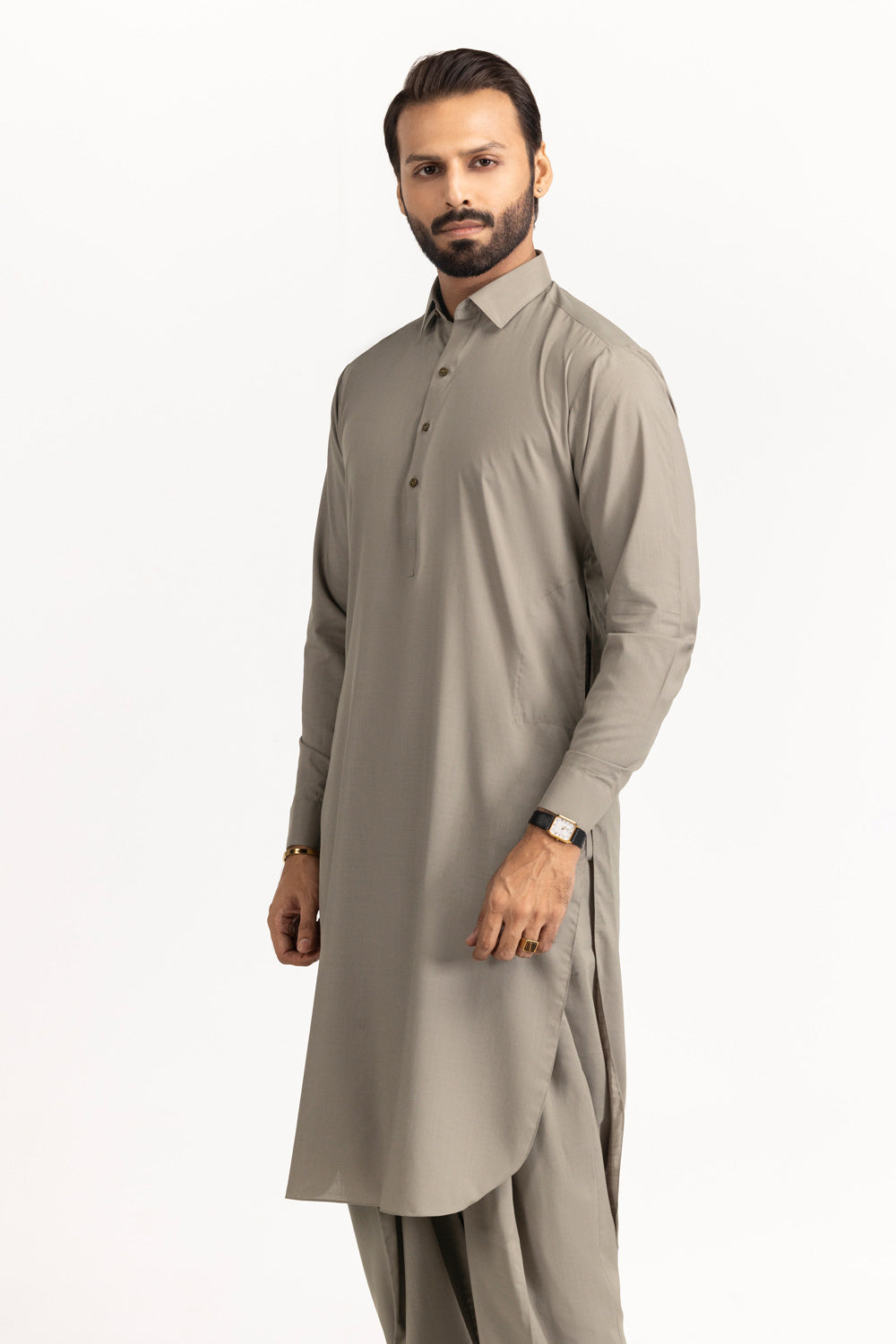 Gul Makhmal Unstitched Fabric Blended-Lf