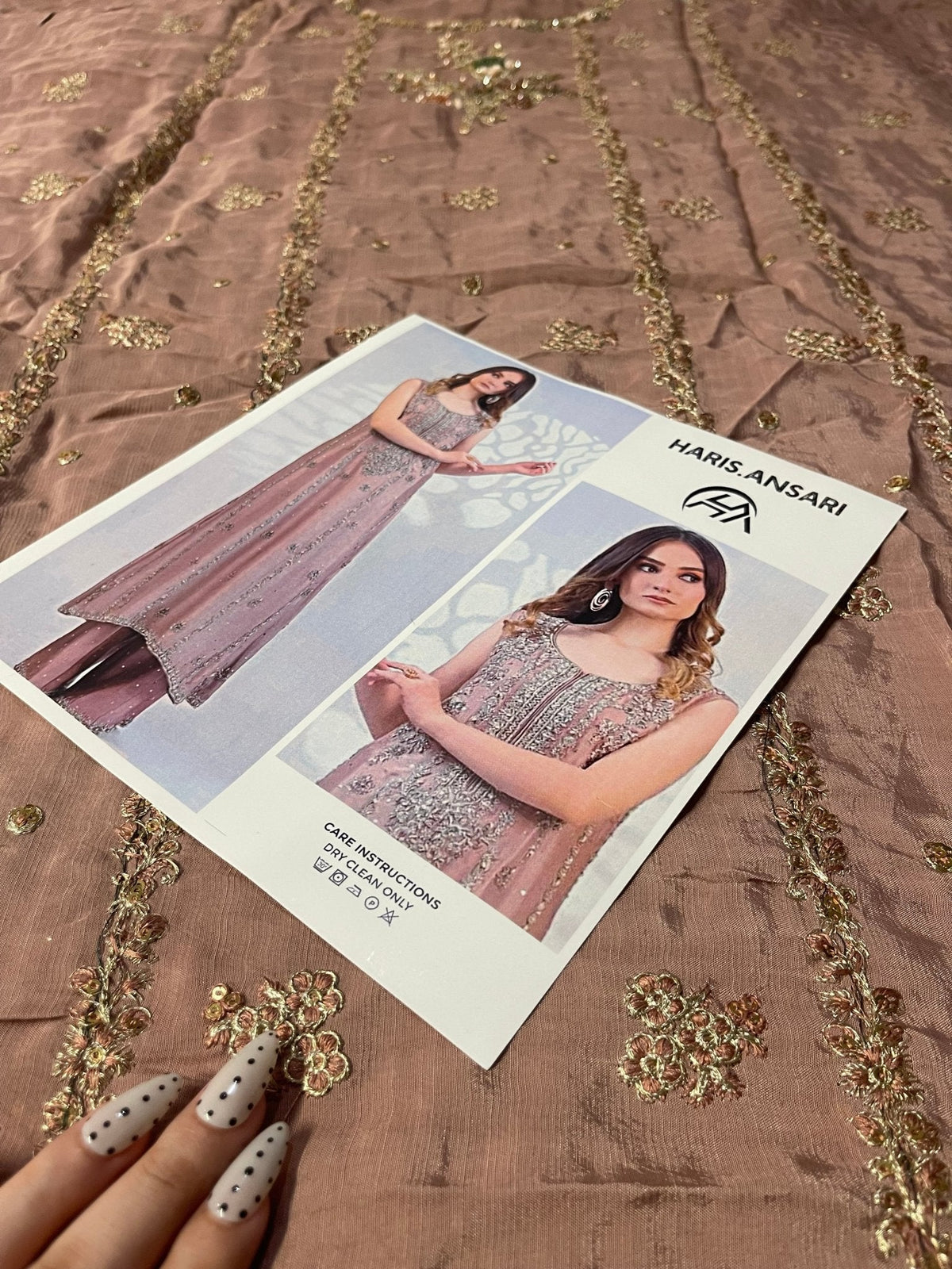 Haris Ansari – Muted Blush Style