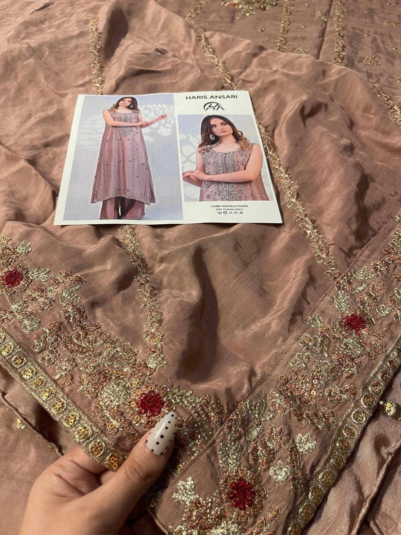 Haris Ansari – Muted Blush Style