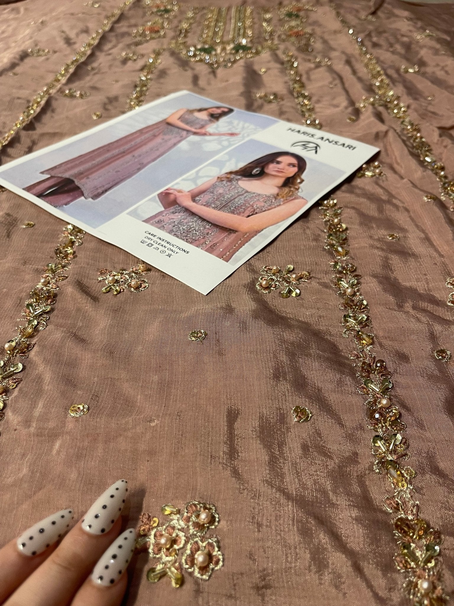 Haris Ansari – Muted Blush Style