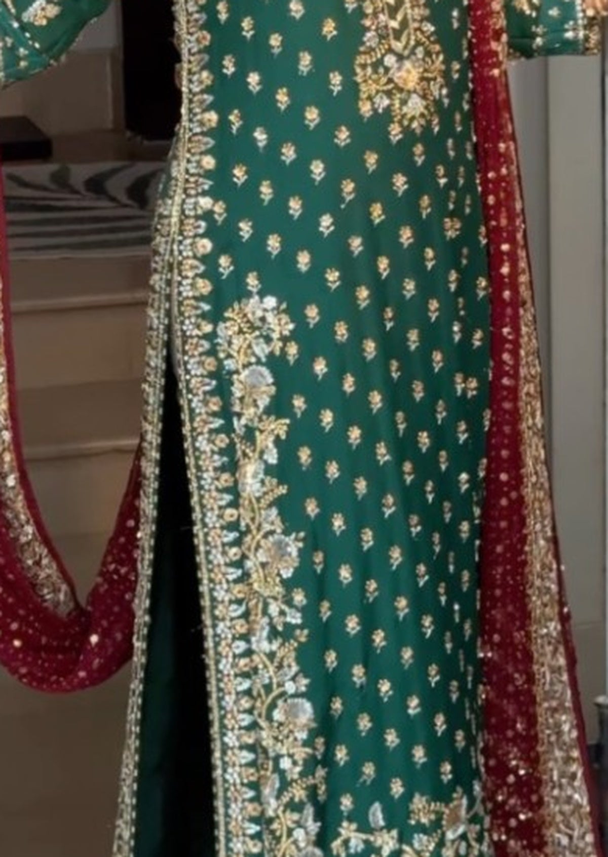 Haris Shakeel Green and Red