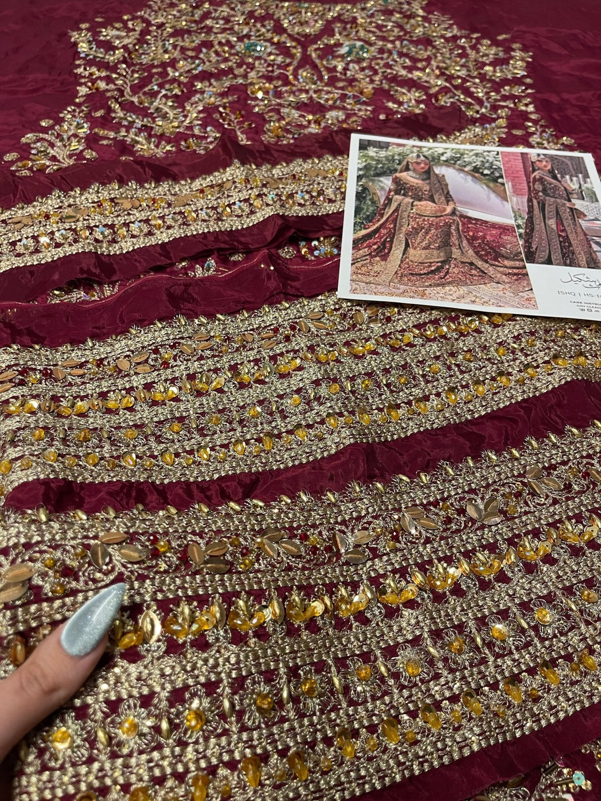 Haris Shakeel – Ishq Series Bridal Ensemble Style